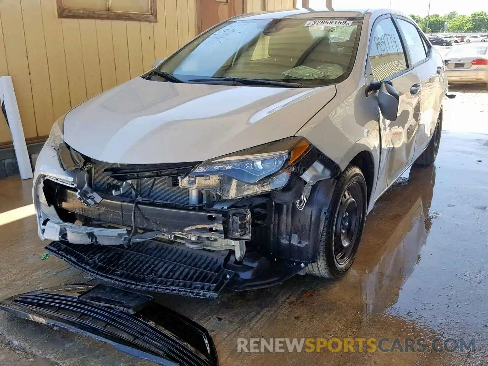 2 Photograph of a damaged car 5YFBURHE0KP884774 TOYOTA COROLLA 2019