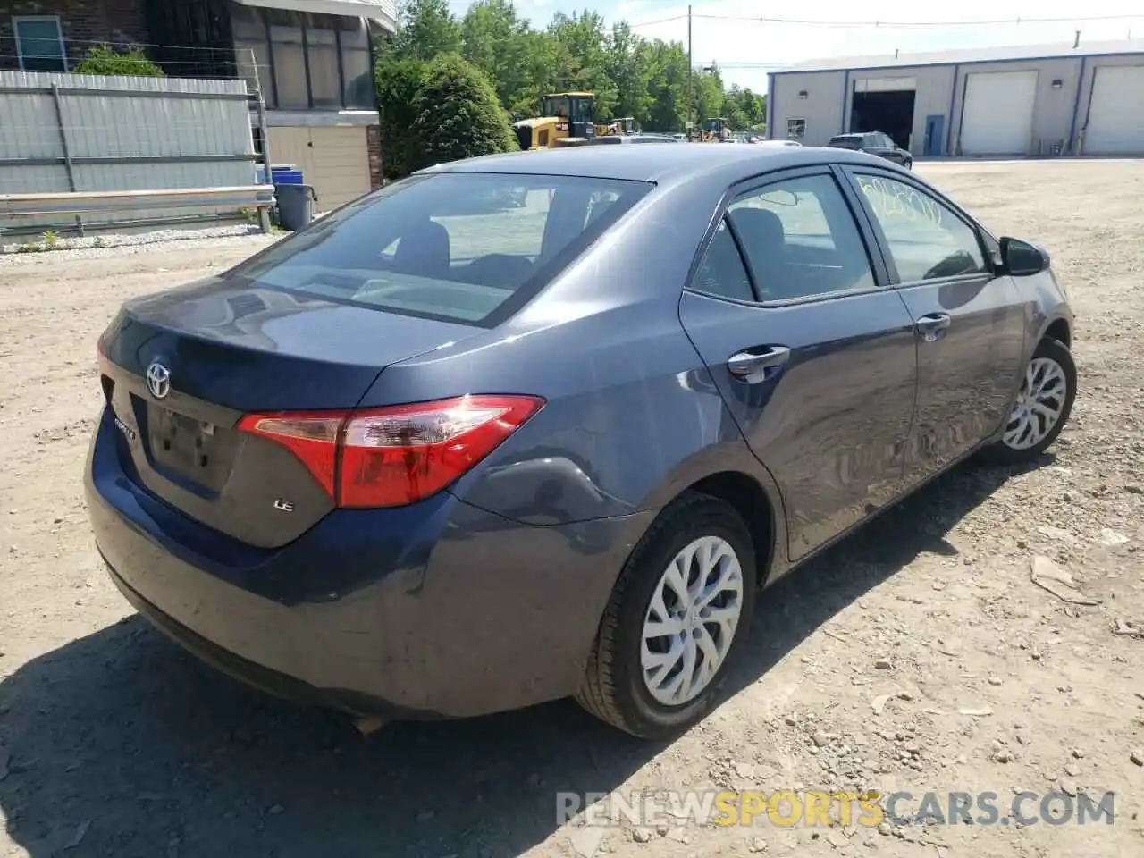 4 Photograph of a damaged car 5YFBURHE0KP884788 TOYOTA COROLLA 2019