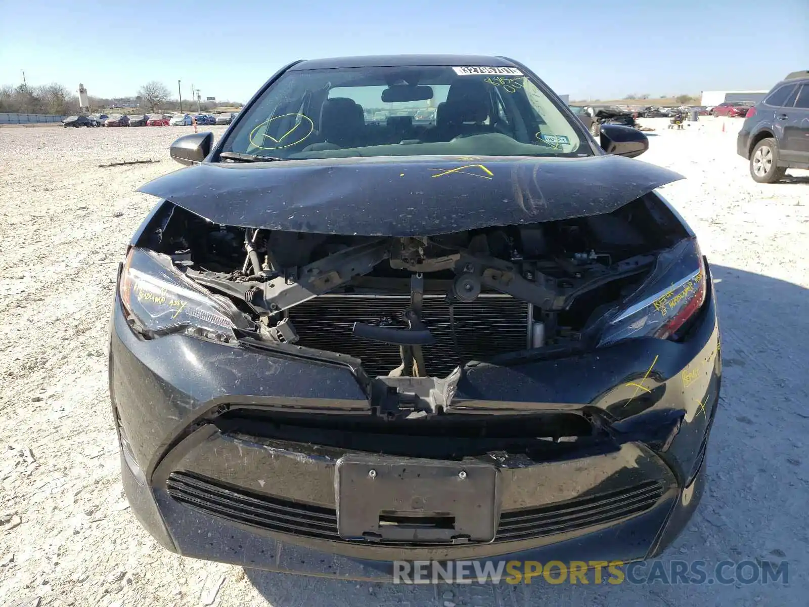 9 Photograph of a damaged car 5YFBURHE0KP885049 TOYOTA COROLLA 2019