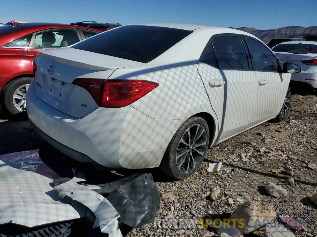 3 Photograph of a damaged car 5YFBURHE0KP885407 TOYOTA COROLLA 2019