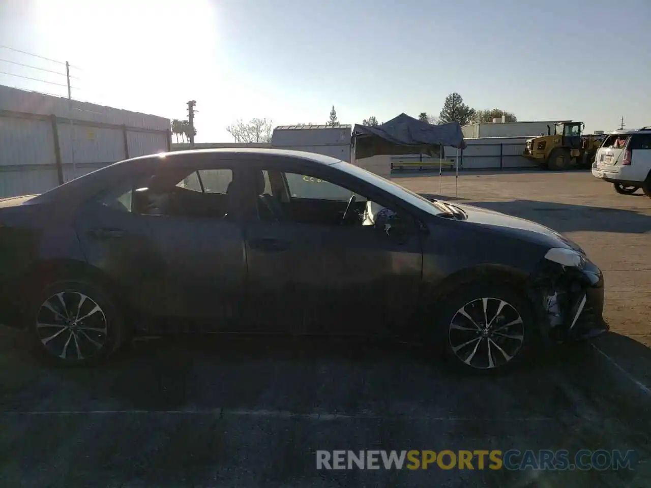 9 Photograph of a damaged car 5YFBURHE0KP885956 TOYOTA COROLLA 2019