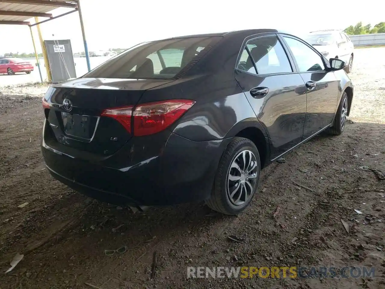 4 Photograph of a damaged car 5YFBURHE0KP886119 TOYOTA COROLLA 2019