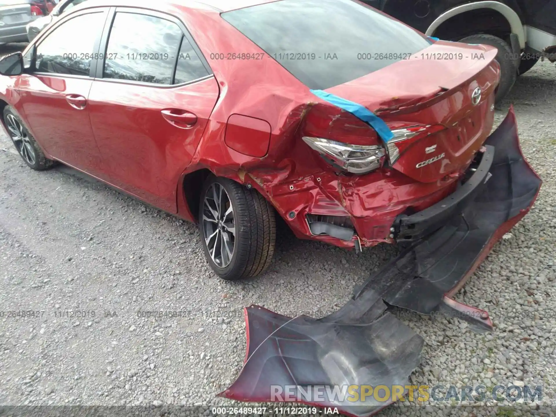 6 Photograph of a damaged car 5YFBURHE0KP886122 TOYOTA COROLLA 2019