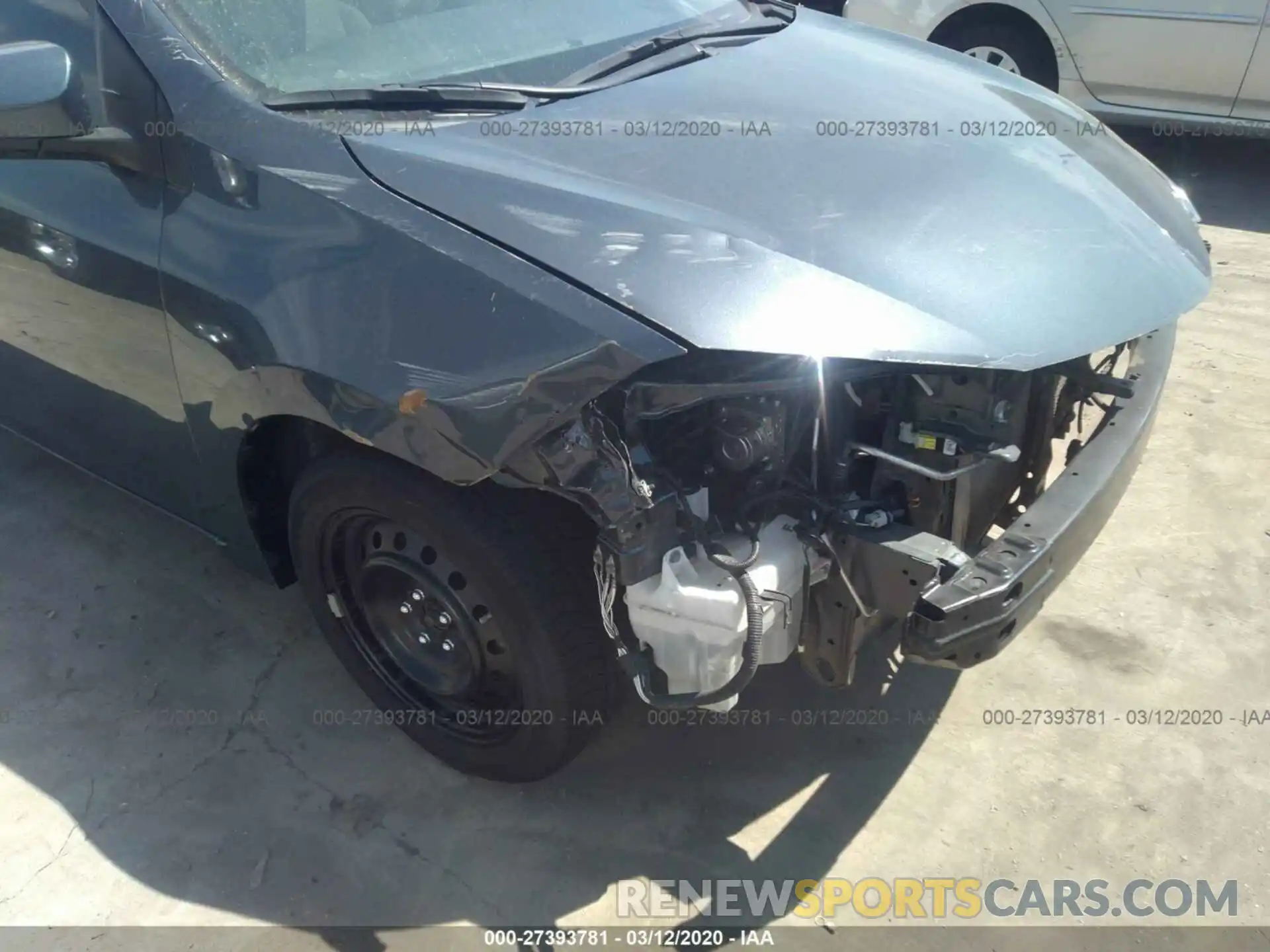 6 Photograph of a damaged car 5YFBURHE0KP887030 TOYOTA COROLLA 2019