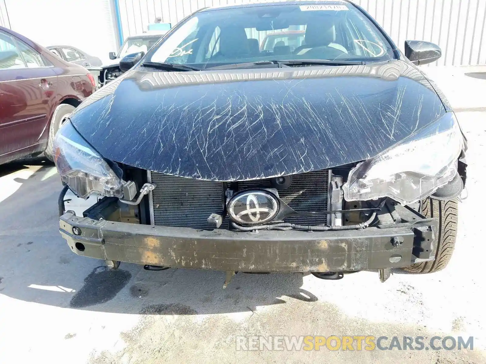 9 Photograph of a damaged car 5YFBURHE0KP887738 TOYOTA COROLLA 2019