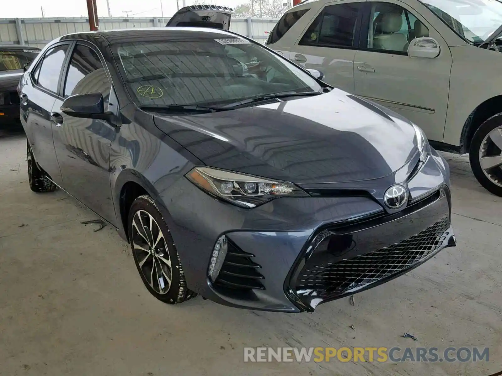 1 Photograph of a damaged car 5YFBURHE0KP888713 TOYOTA COROLLA 2019