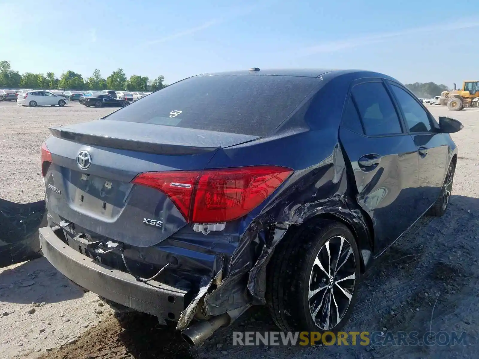 4 Photograph of a damaged car 5YFBURHE0KP888789 TOYOTA COROLLA 2019