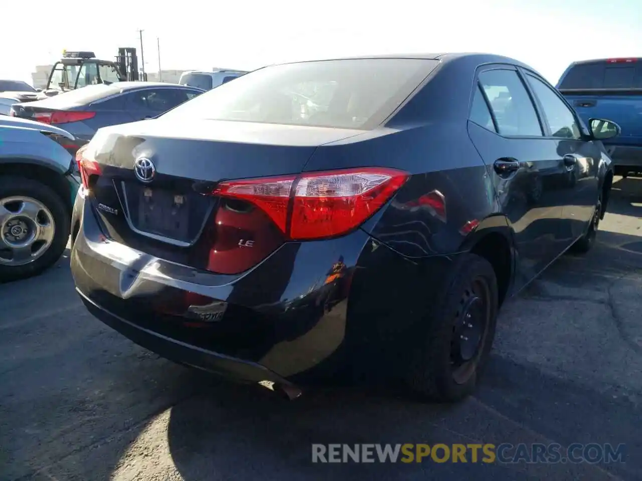 4 Photograph of a damaged car 5YFBURHE0KP889229 TOYOTA COROLLA 2019