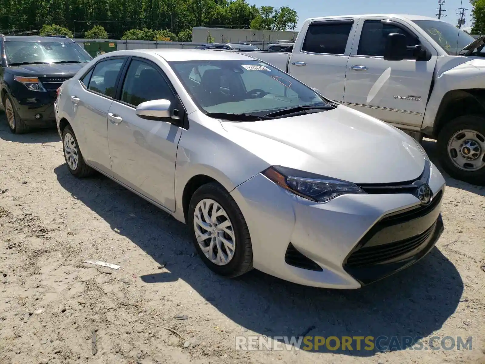 1 Photograph of a damaged car 5YFBURHE0KP889361 TOYOTA COROLLA 2019