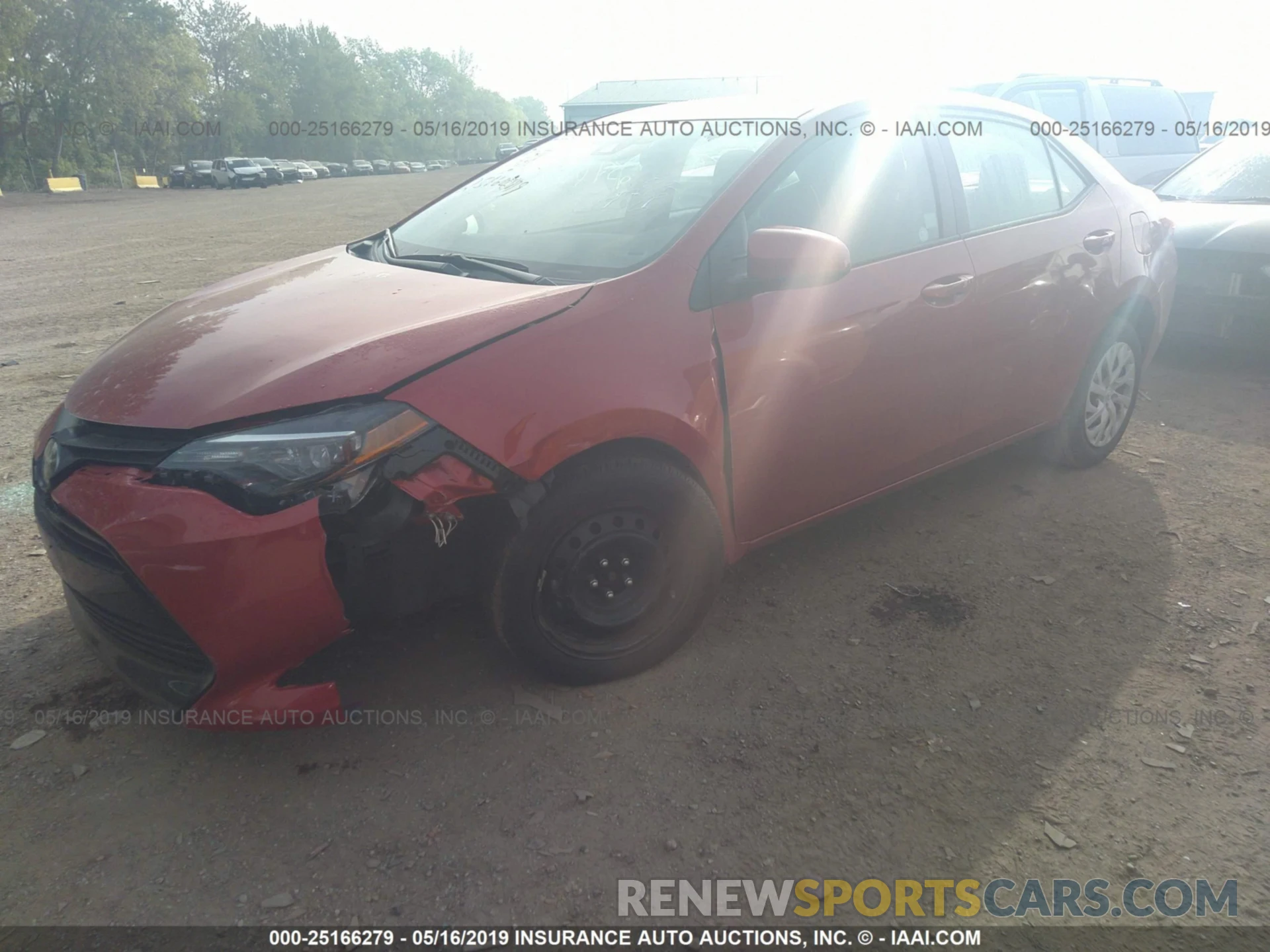 2 Photograph of a damaged car 5YFBURHE0KP889960 TOYOTA COROLLA 2019