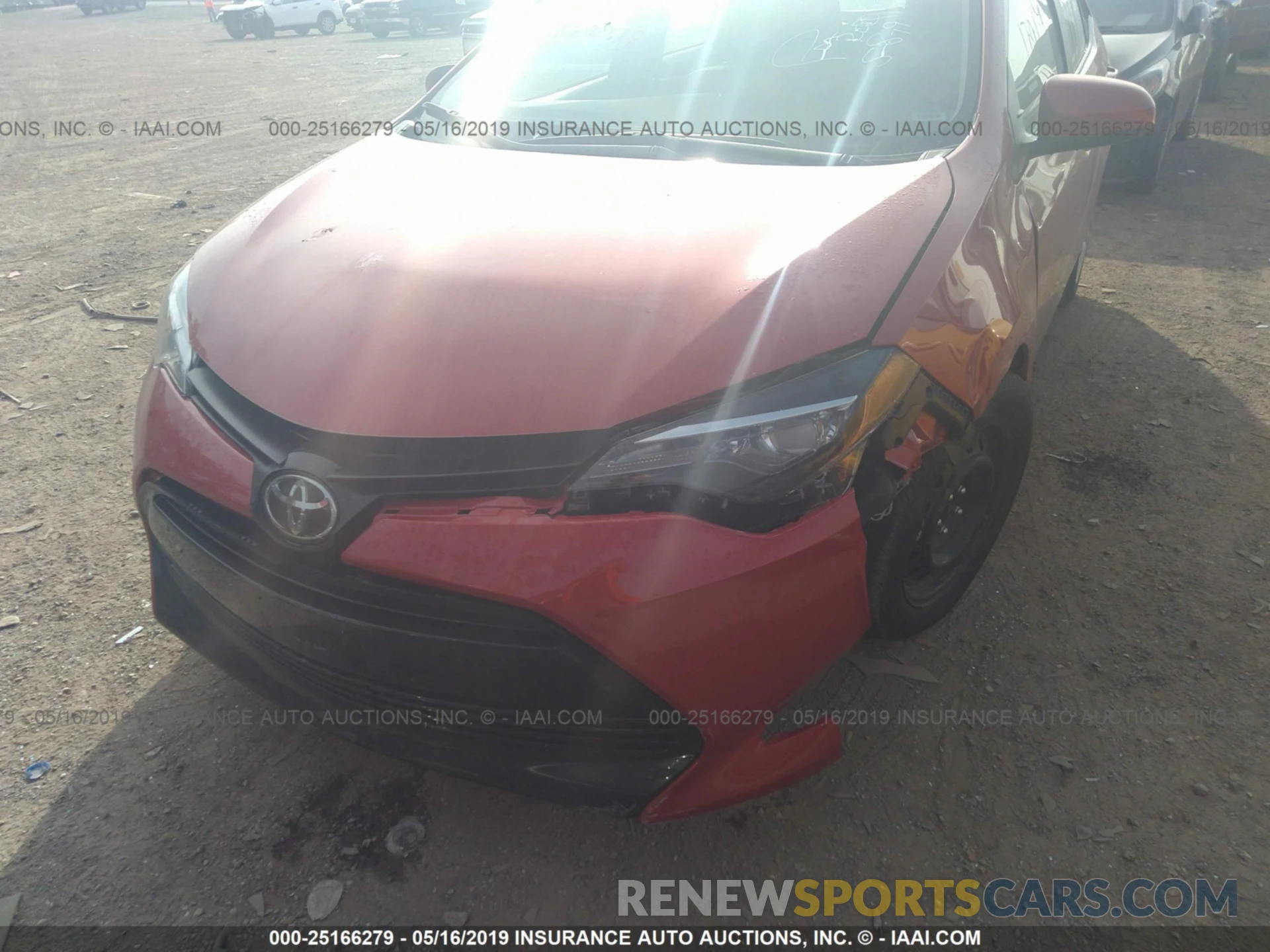 6 Photograph of a damaged car 5YFBURHE0KP889960 TOYOTA COROLLA 2019