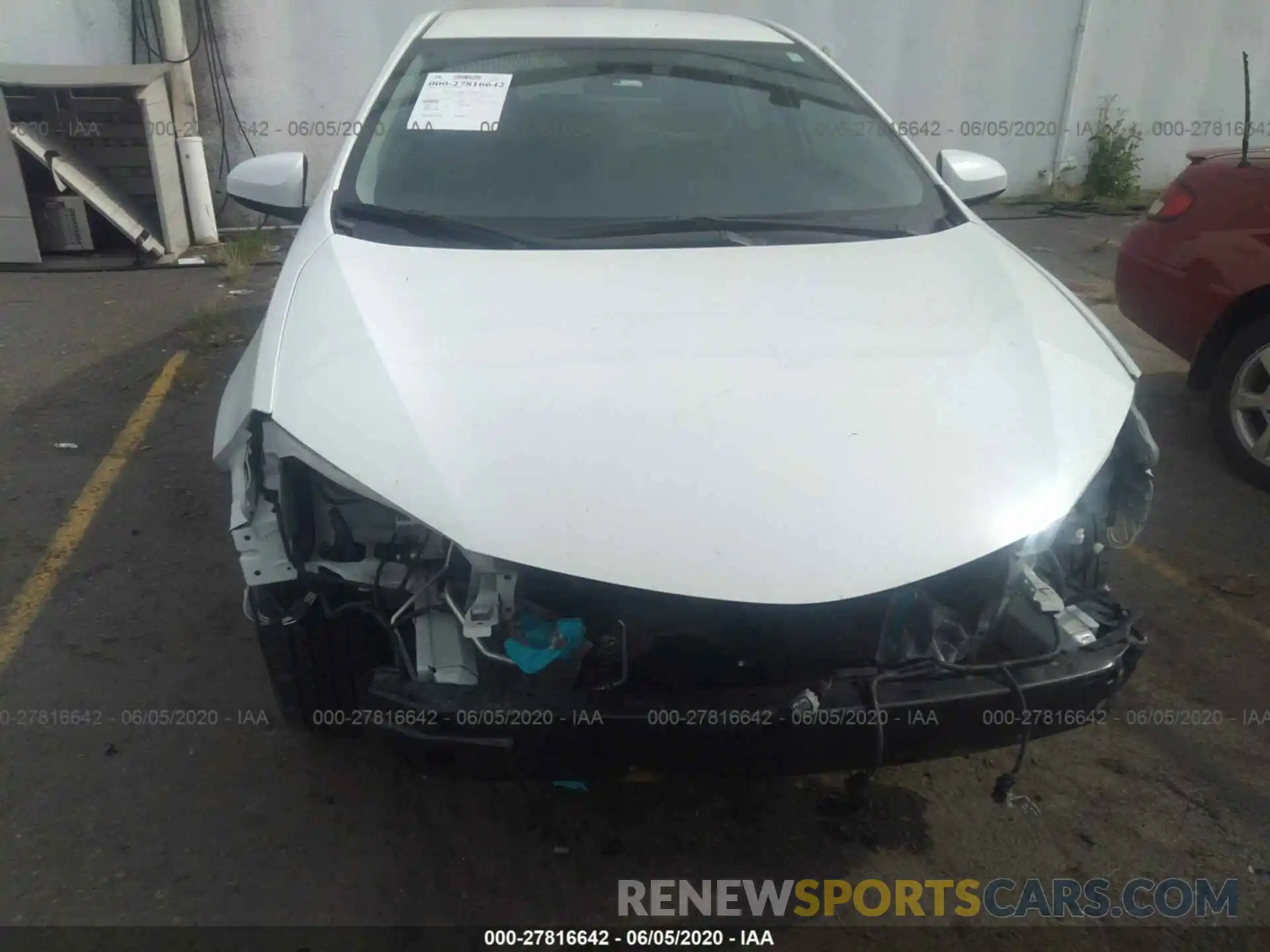 6 Photograph of a damaged car 5YFBURHE0KP890123 TOYOTA COROLLA 2019