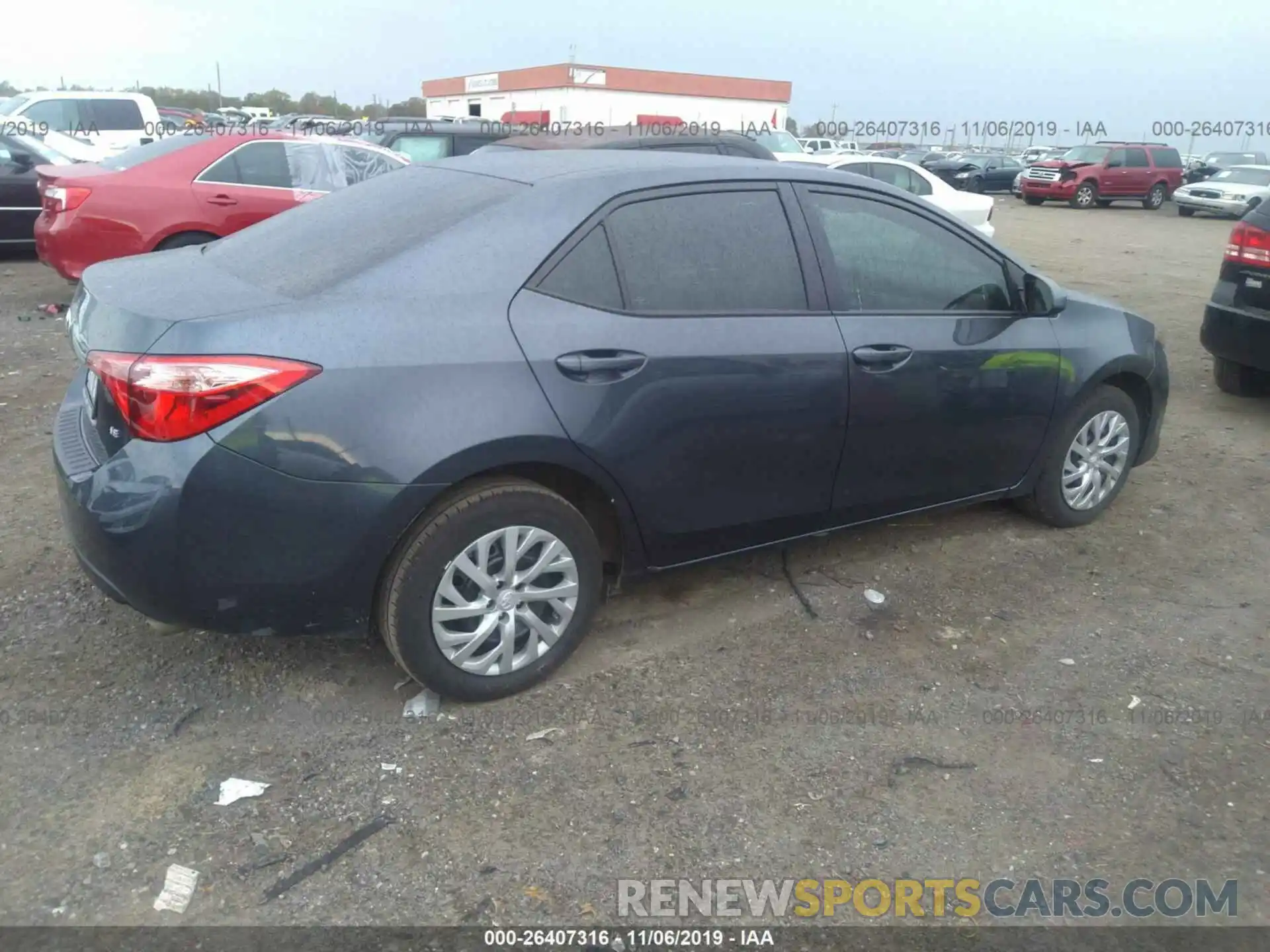 4 Photograph of a damaged car 5YFBURHE0KP890252 TOYOTA COROLLA 2019