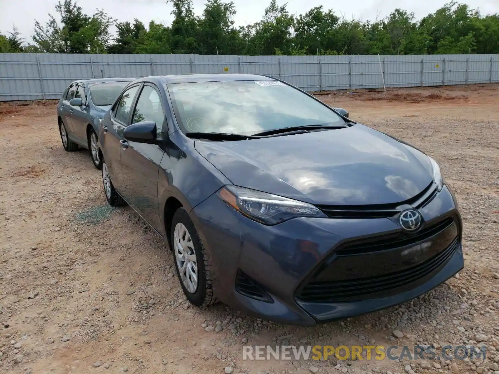 1 Photograph of a damaged car 5YFBURHE0KP890719 TOYOTA COROLLA 2019