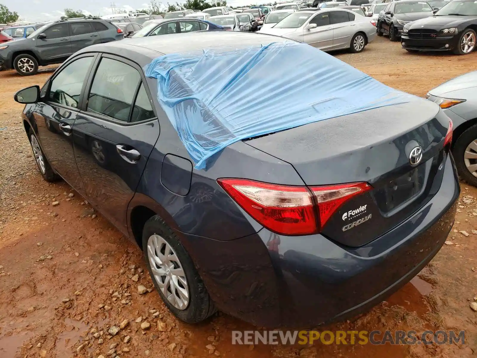 3 Photograph of a damaged car 5YFBURHE0KP890719 TOYOTA COROLLA 2019