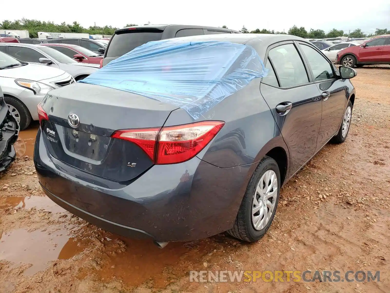 4 Photograph of a damaged car 5YFBURHE0KP890719 TOYOTA COROLLA 2019