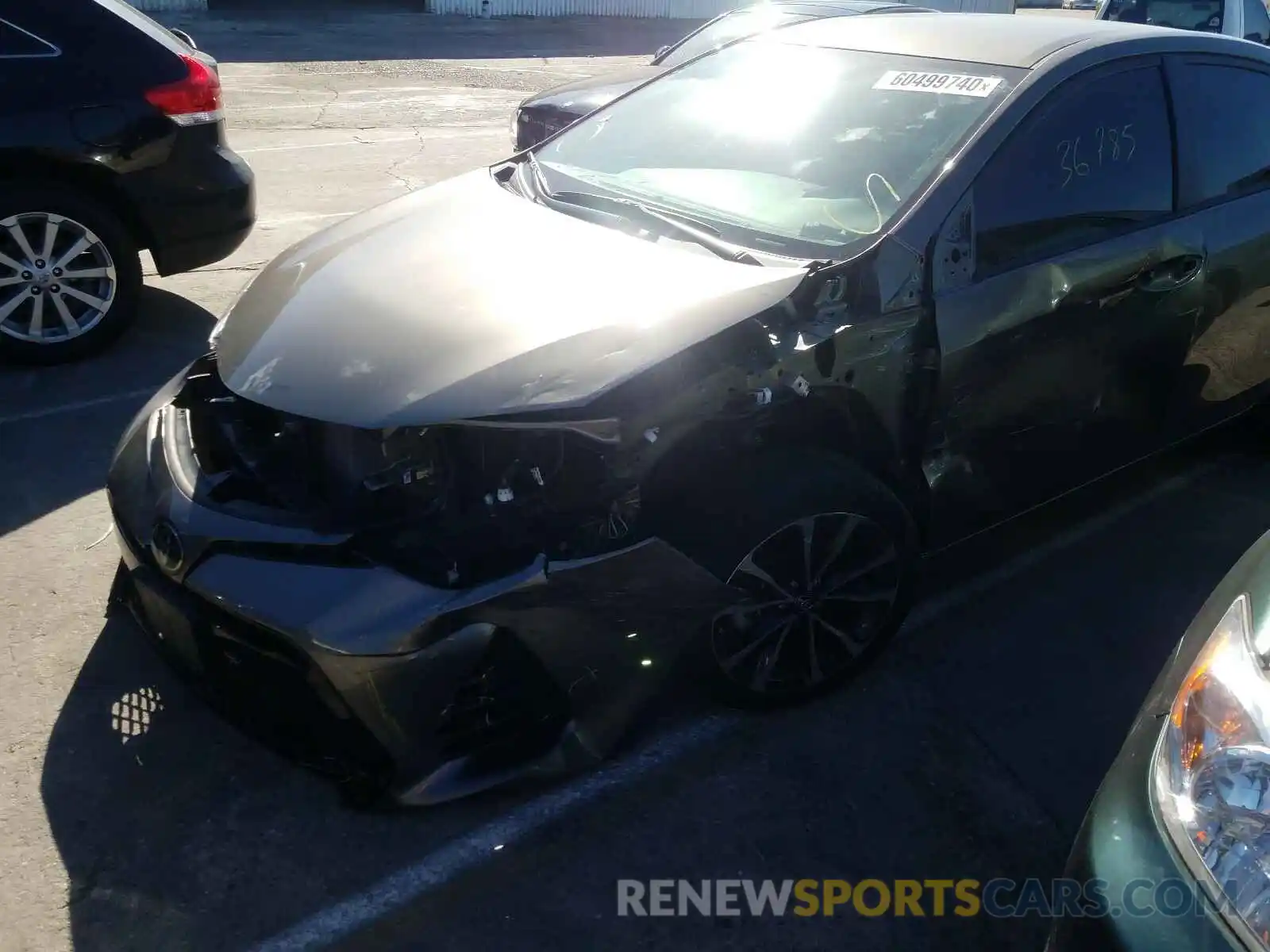 9 Photograph of a damaged car 5YFBURHE0KP890915 TOYOTA COROLLA 2019