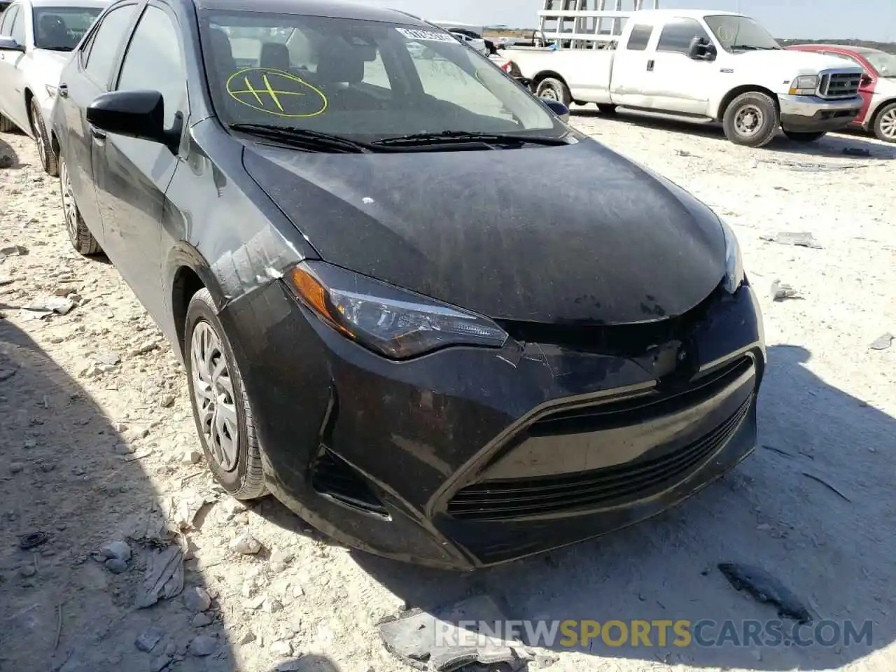 9 Photograph of a damaged car 5YFBURHE0KP891191 TOYOTA COROLLA 2019