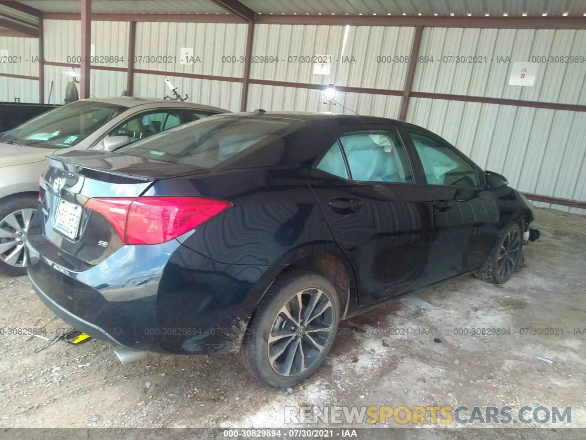 4 Photograph of a damaged car 5YFBURHE0KP891773 TOYOTA COROLLA 2019