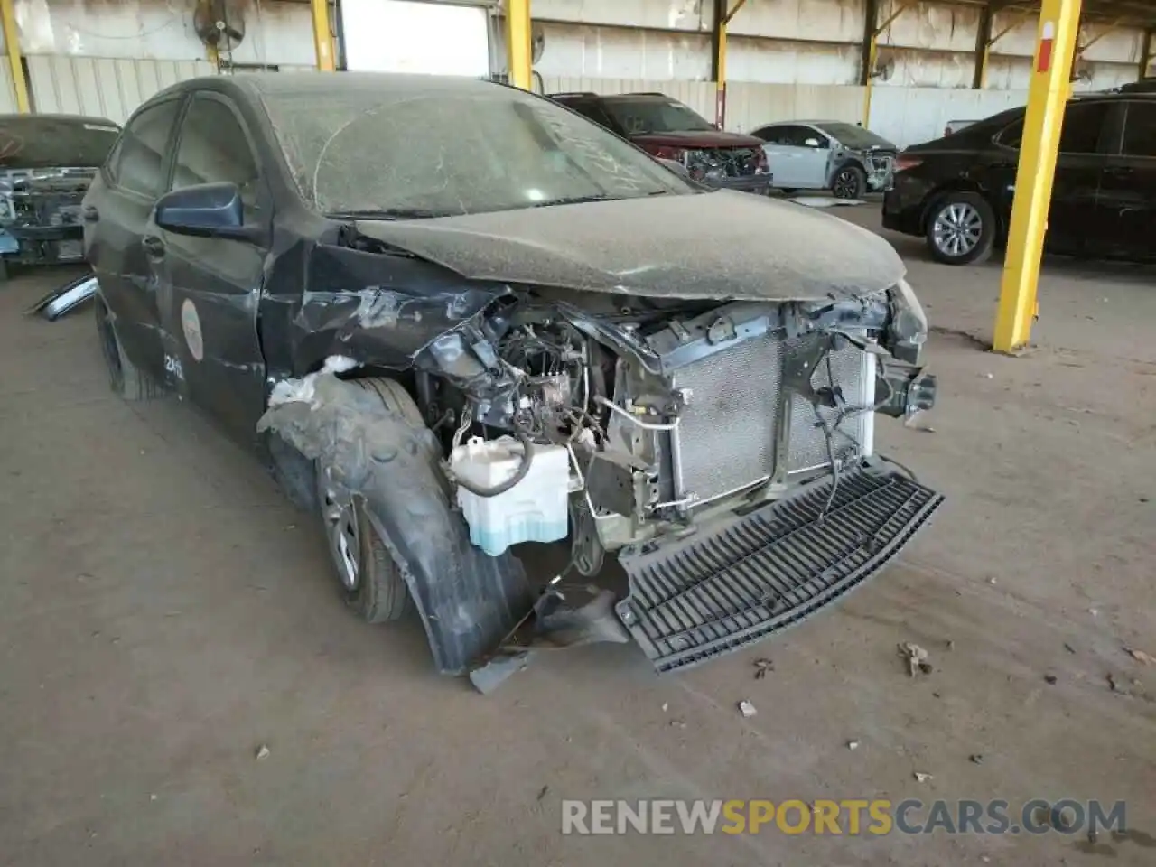 9 Photograph of a damaged car 5YFBURHE0KP892146 TOYOTA COROLLA 2019