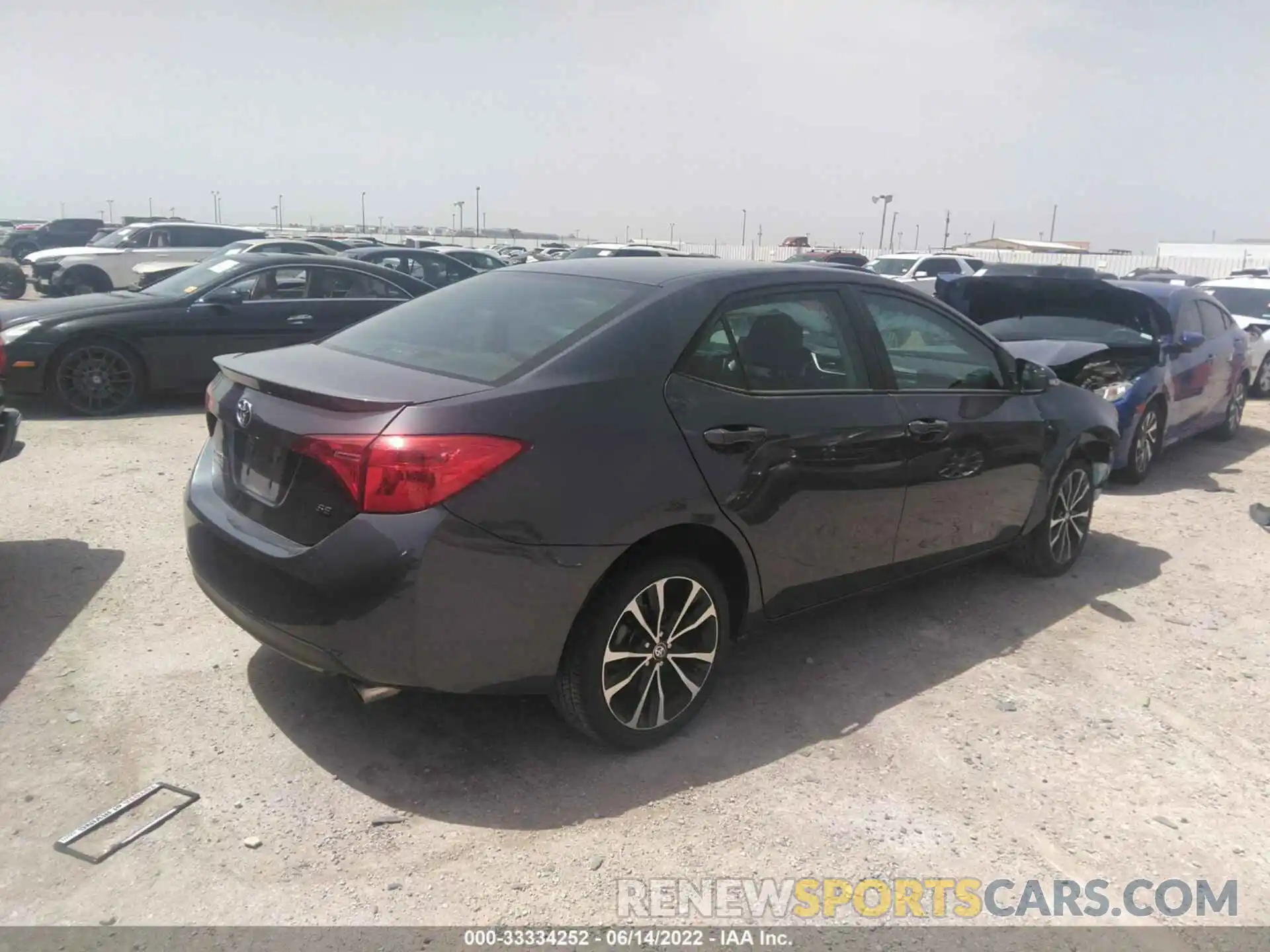 4 Photograph of a damaged car 5YFBURHE0KP892342 TOYOTA COROLLA 2019