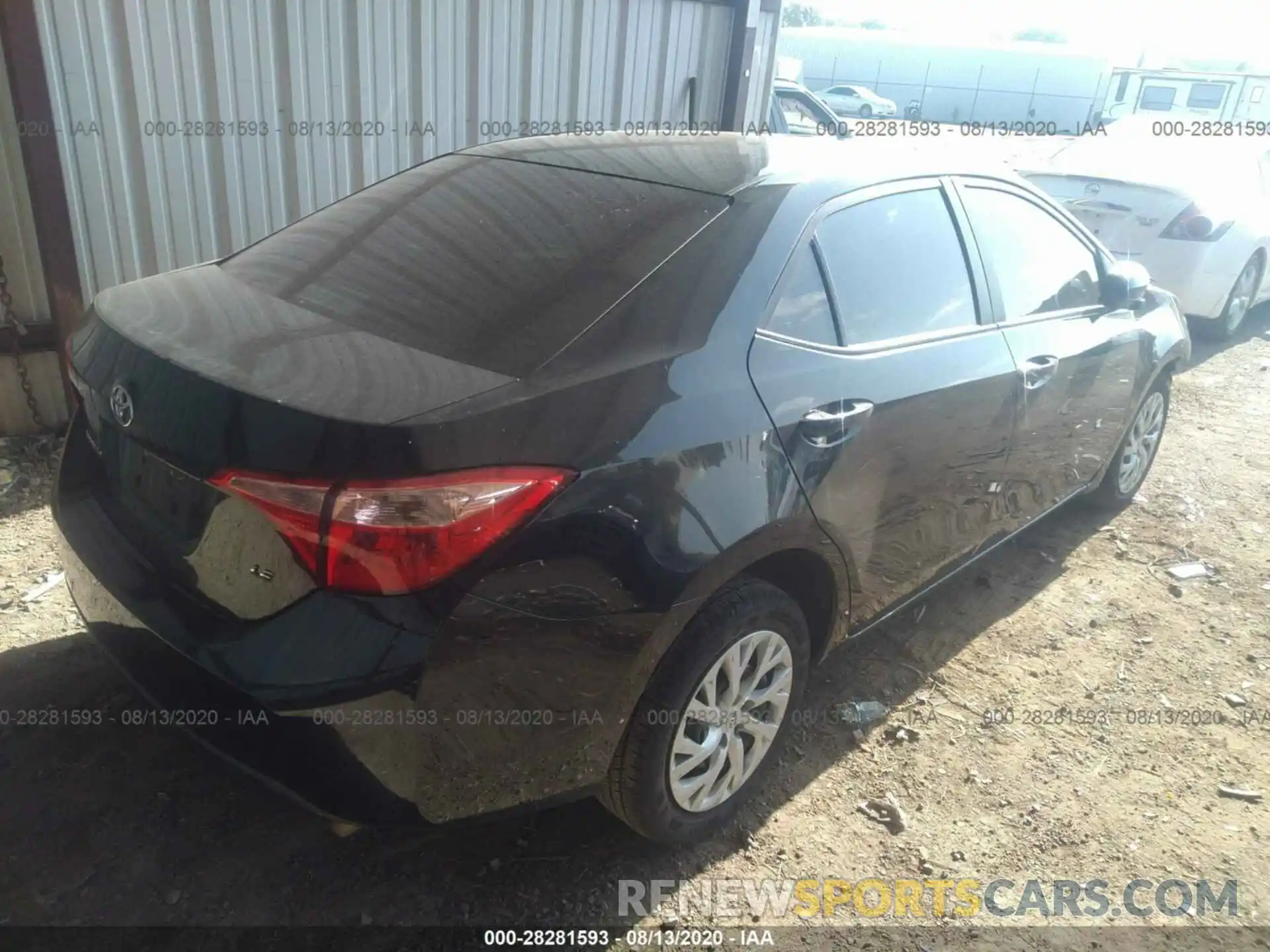 4 Photograph of a damaged car 5YFBURHE0KP892857 TOYOTA COROLLA 2019