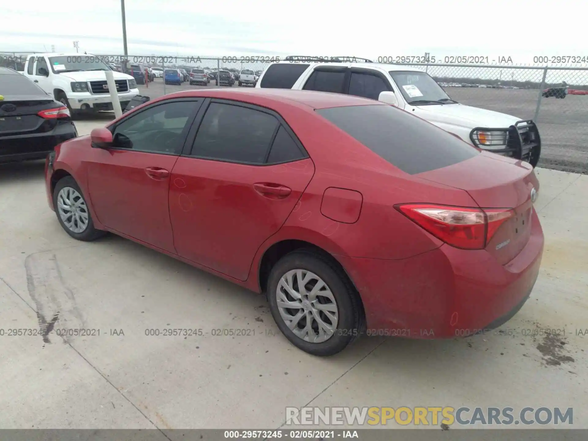 3 Photograph of a damaged car 5YFBURHE0KP893037 TOYOTA COROLLA 2019