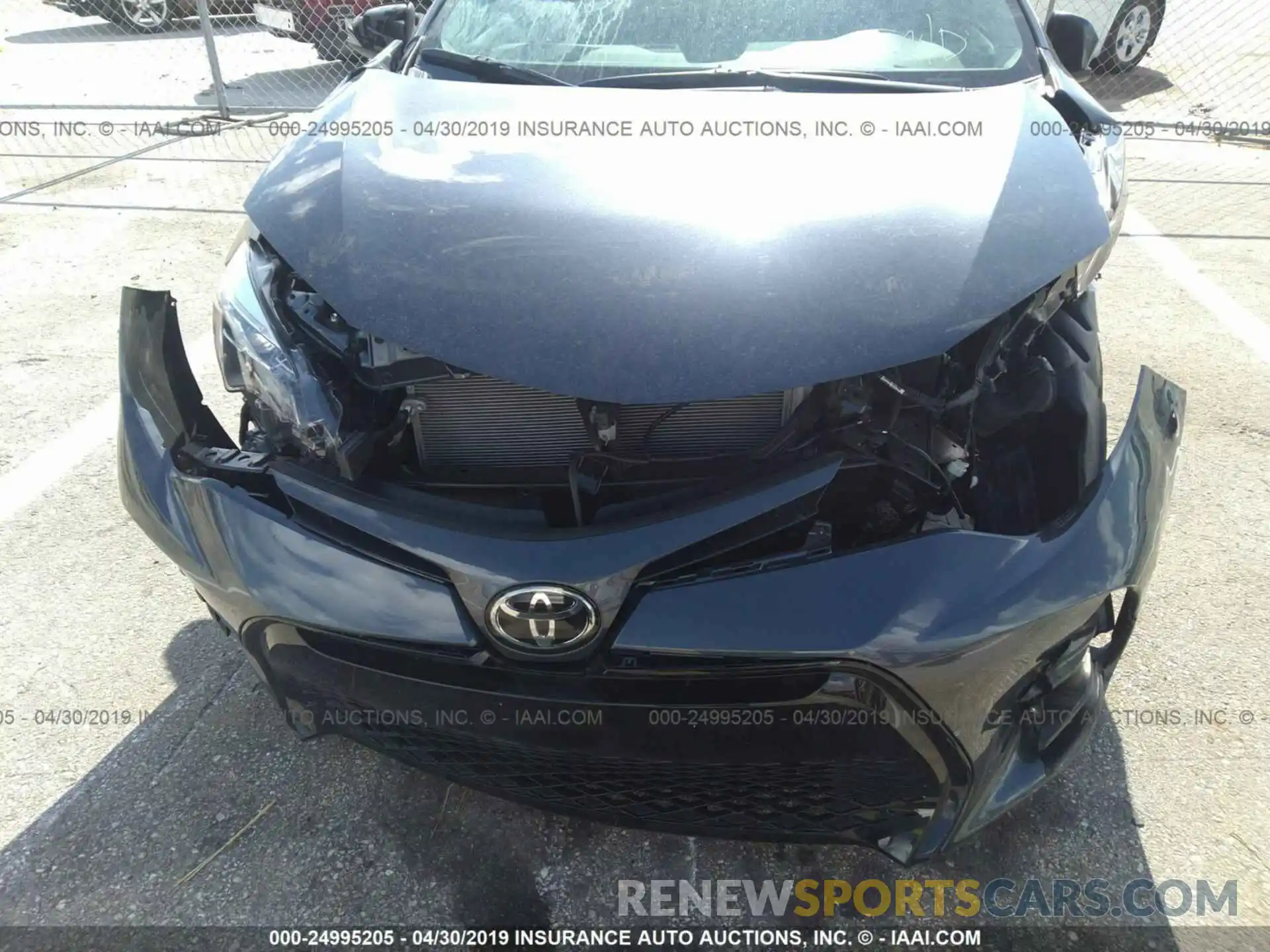 6 Photograph of a damaged car 5YFBURHE0KP894513 TOYOTA COROLLA 2019