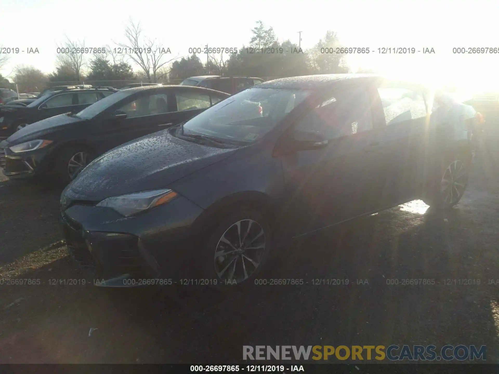 2 Photograph of a damaged car 5YFBURHE0KP895032 TOYOTA COROLLA 2019