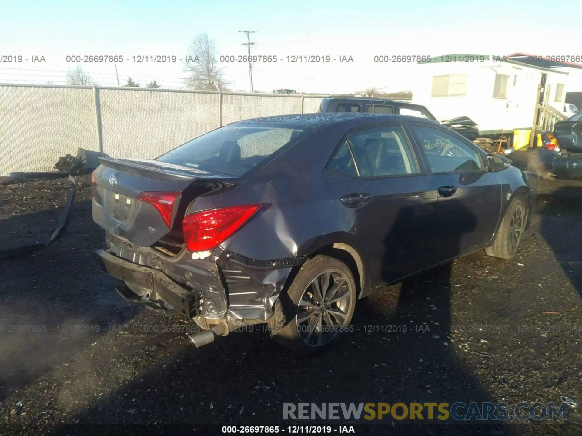 4 Photograph of a damaged car 5YFBURHE0KP895032 TOYOTA COROLLA 2019