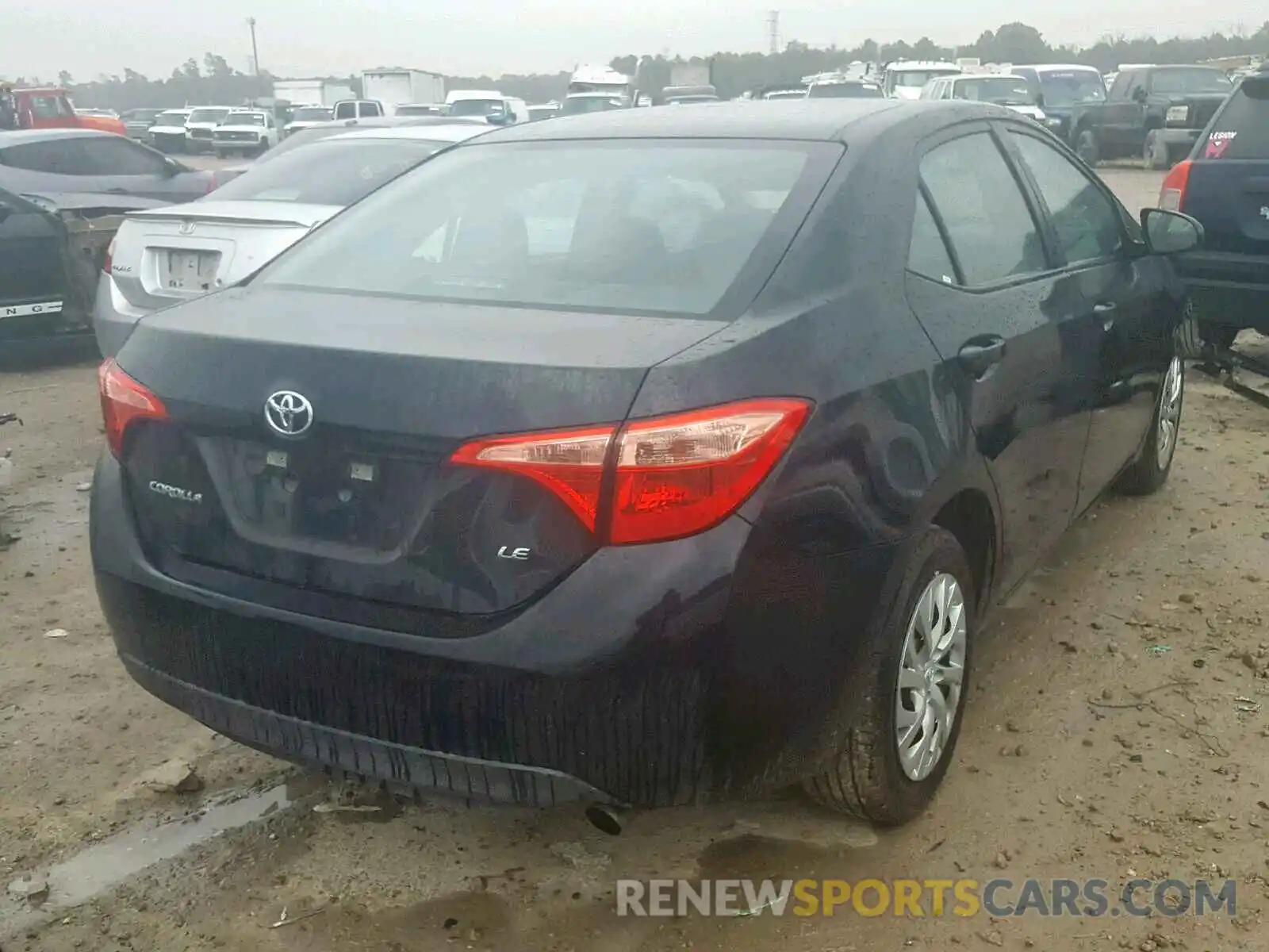 4 Photograph of a damaged car 5YFBURHE0KP895113 TOYOTA COROLLA 2019