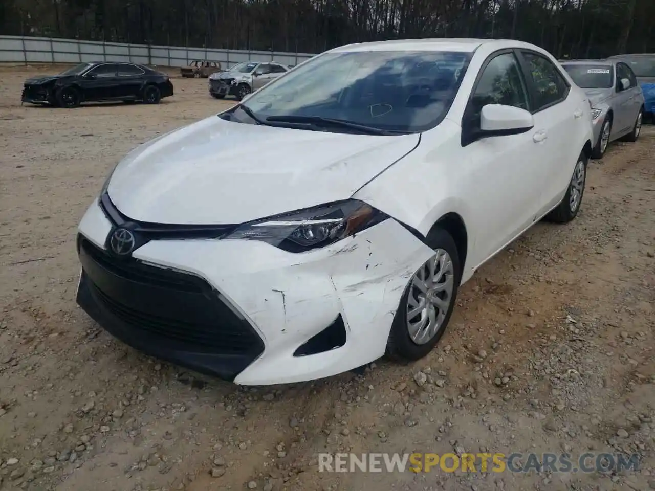 2 Photograph of a damaged car 5YFBURHE0KP895239 TOYOTA COROLLA 2019