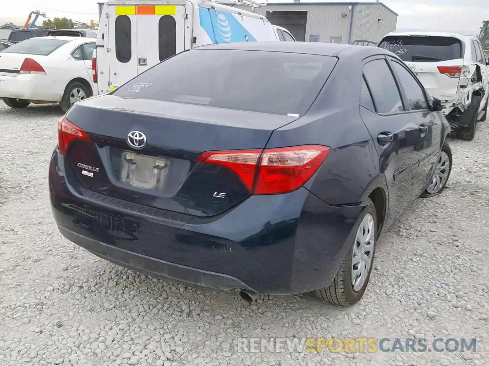 4 Photograph of a damaged car 5YFBURHE0KP895676 TOYOTA COROLLA 2019