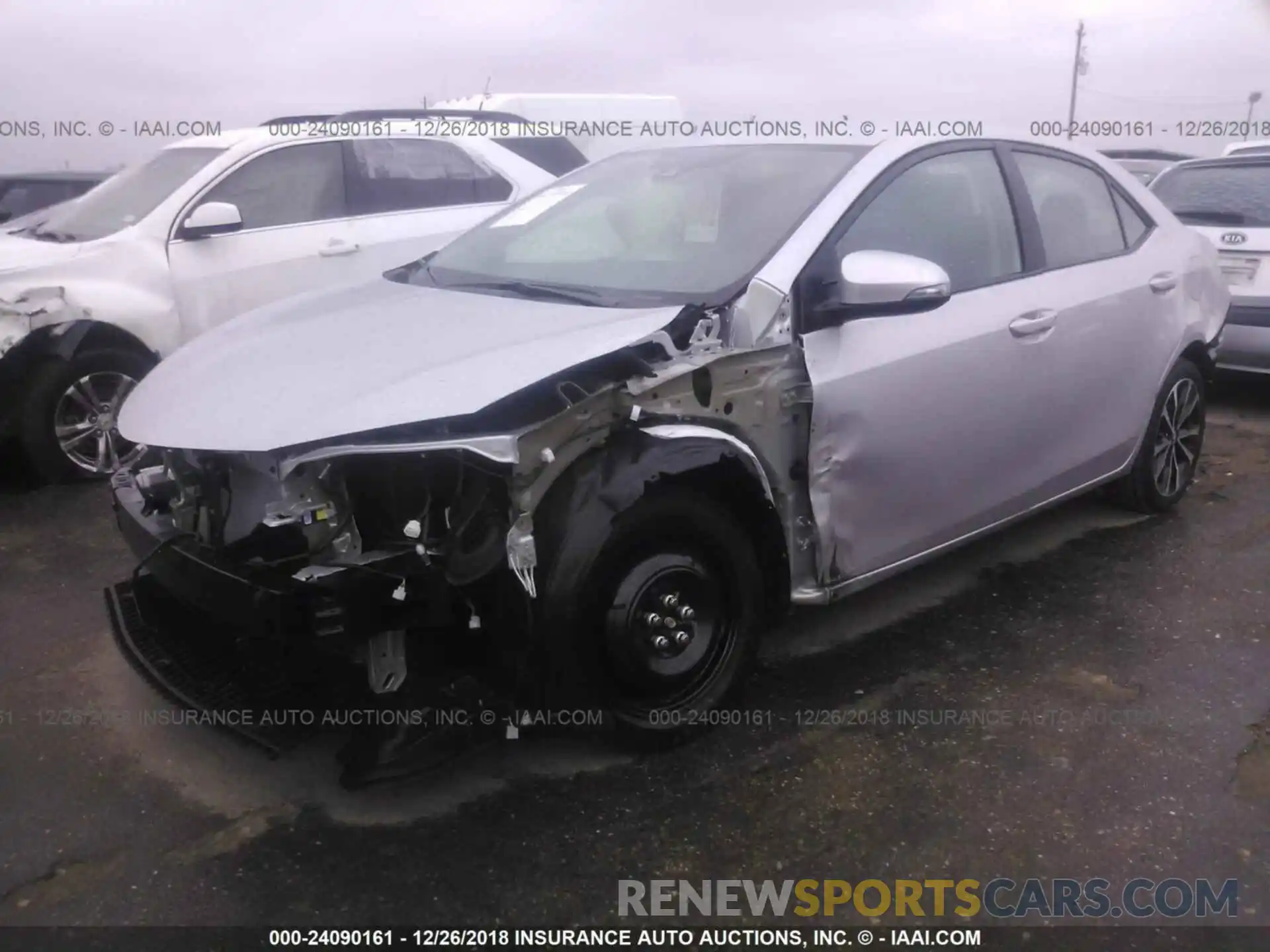 2 Photograph of a damaged car 5YFBURHE0KP895760 TOYOTA COROLLA 2019