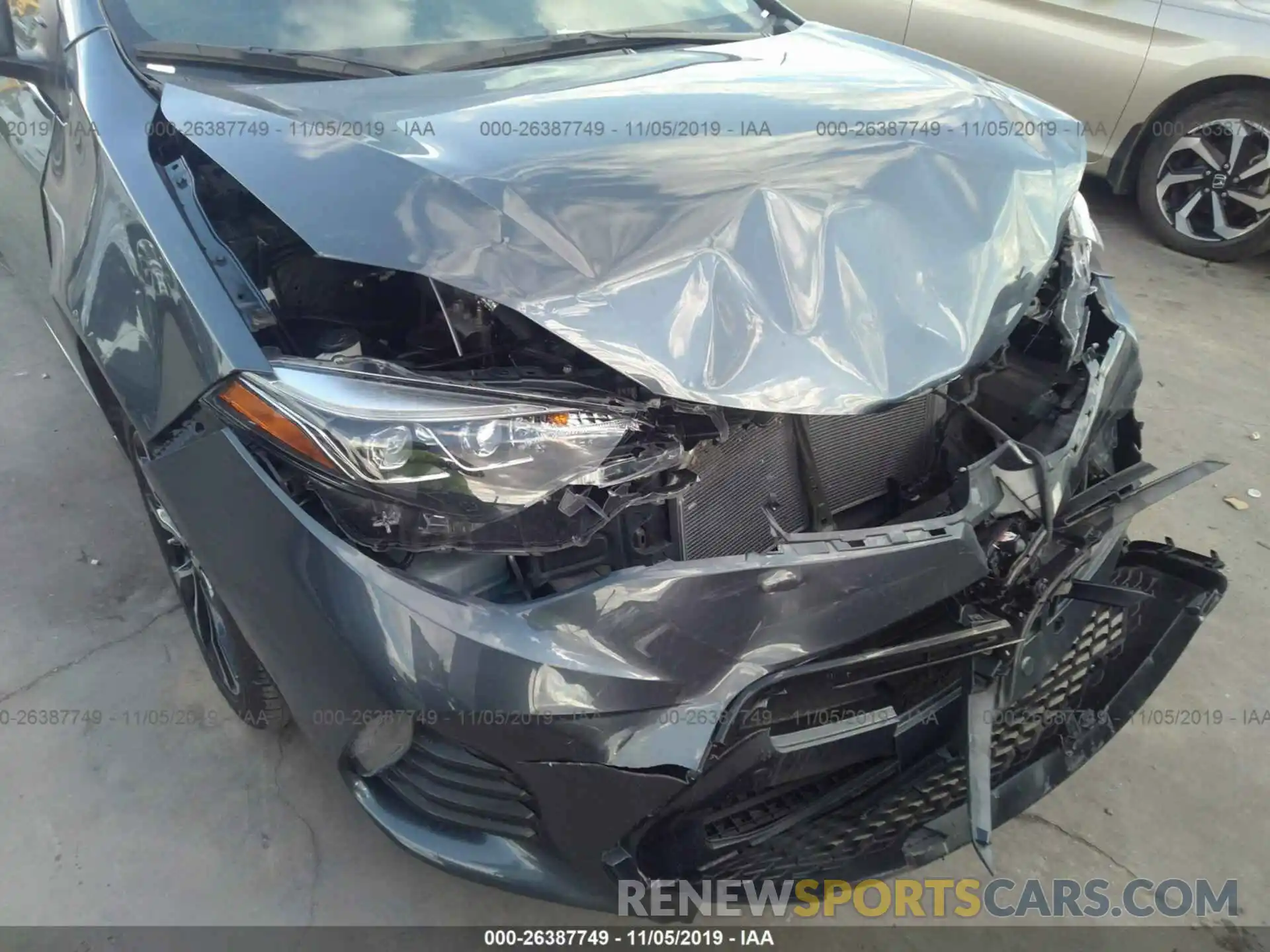 6 Photograph of a damaged car 5YFBURHE0KP896049 TOYOTA COROLLA 2019