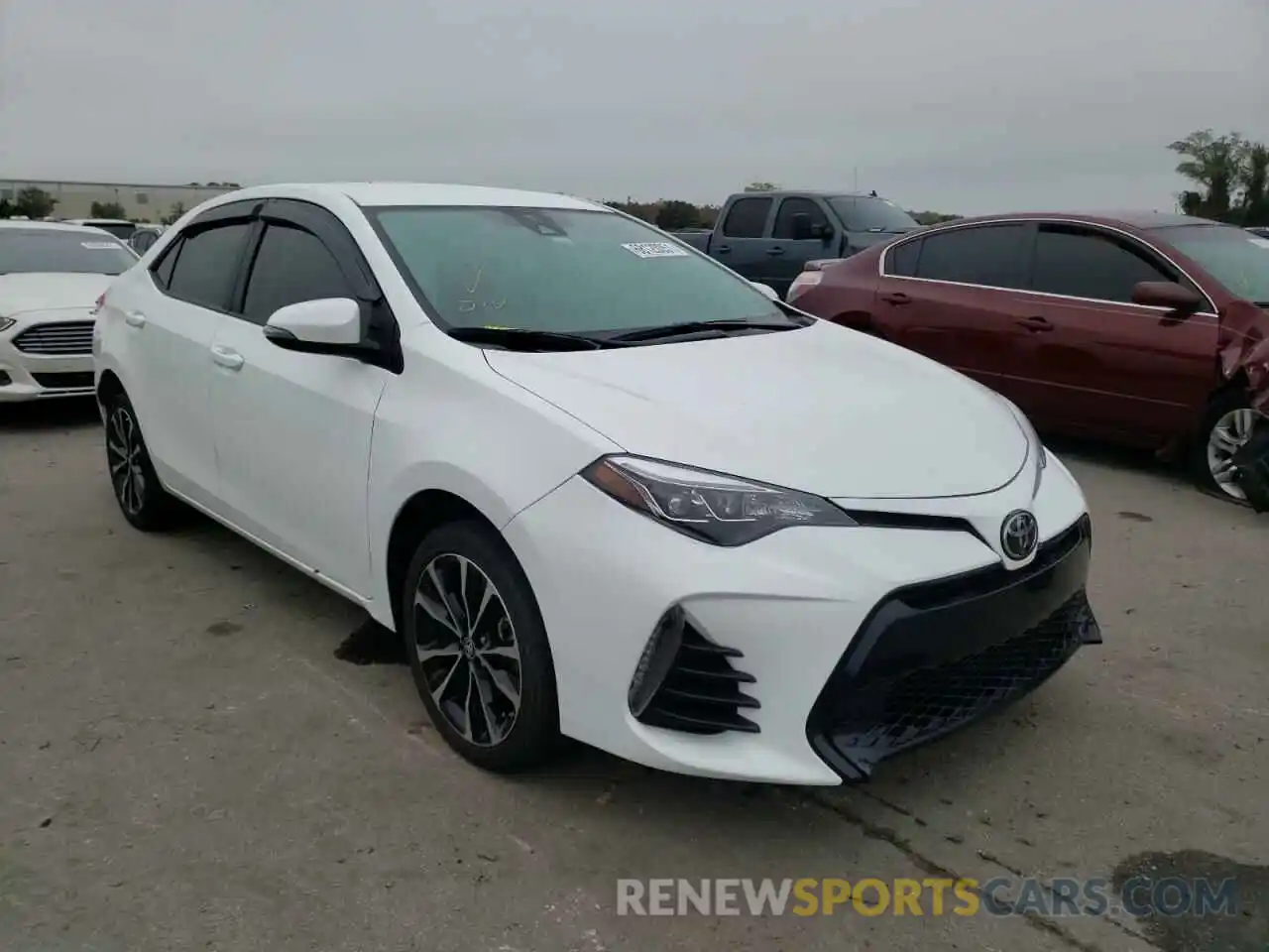 1 Photograph of a damaged car 5YFBURHE0KP896052 TOYOTA COROLLA 2019