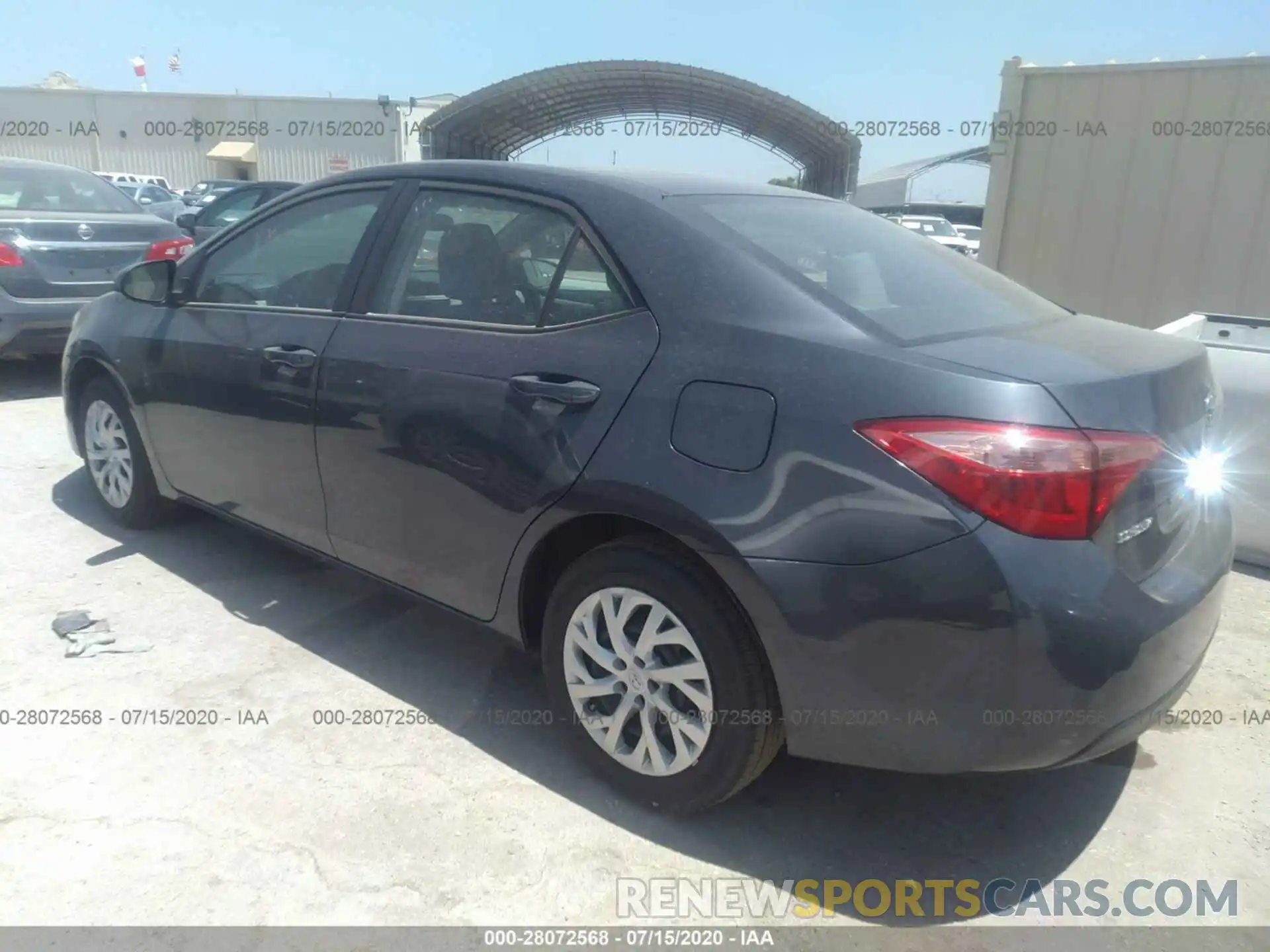 3 Photograph of a damaged car 5YFBURHE0KP896438 TOYOTA COROLLA 2019