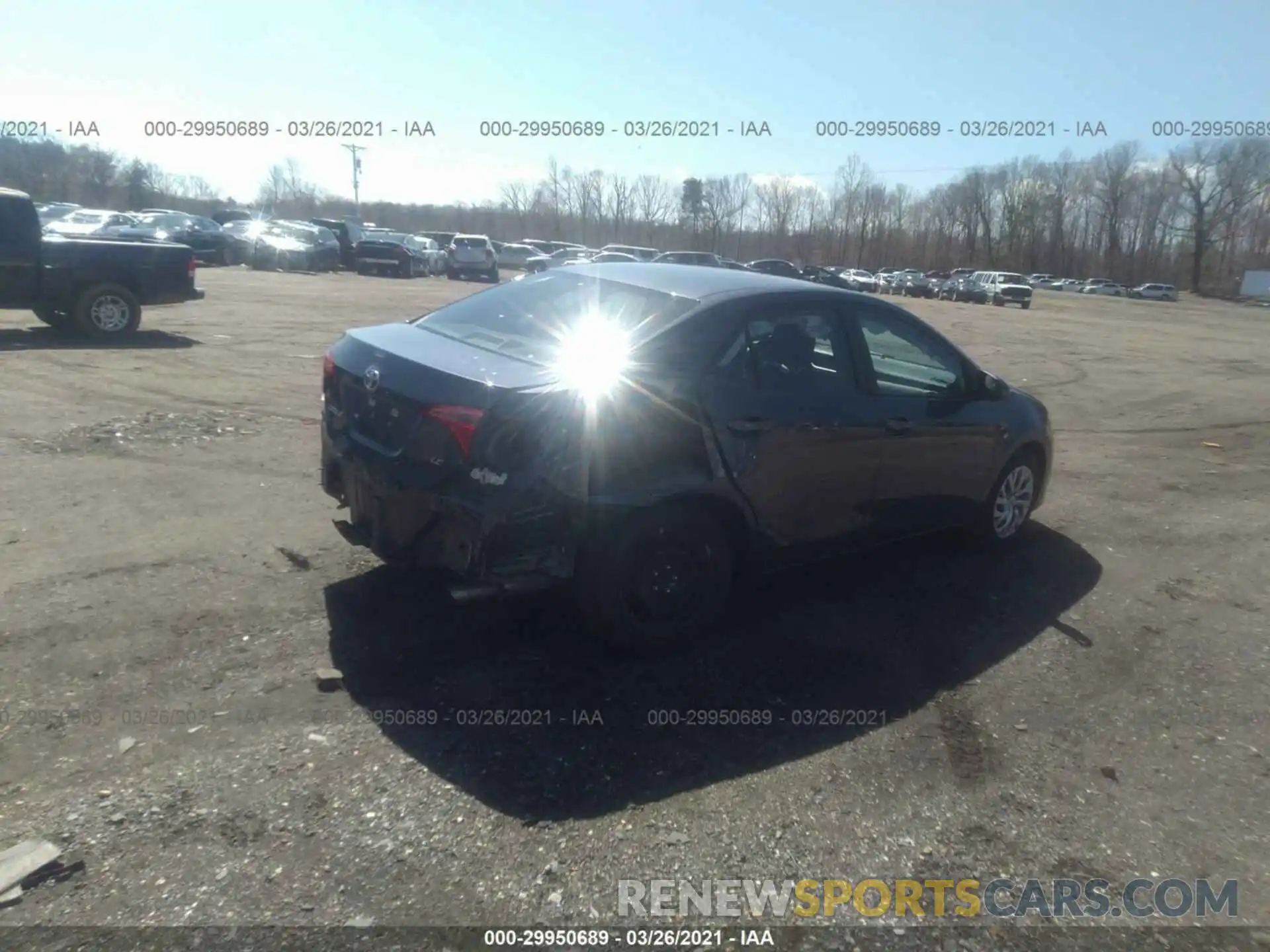 4 Photograph of a damaged car 5YFBURHE0KP896469 TOYOTA COROLLA 2019