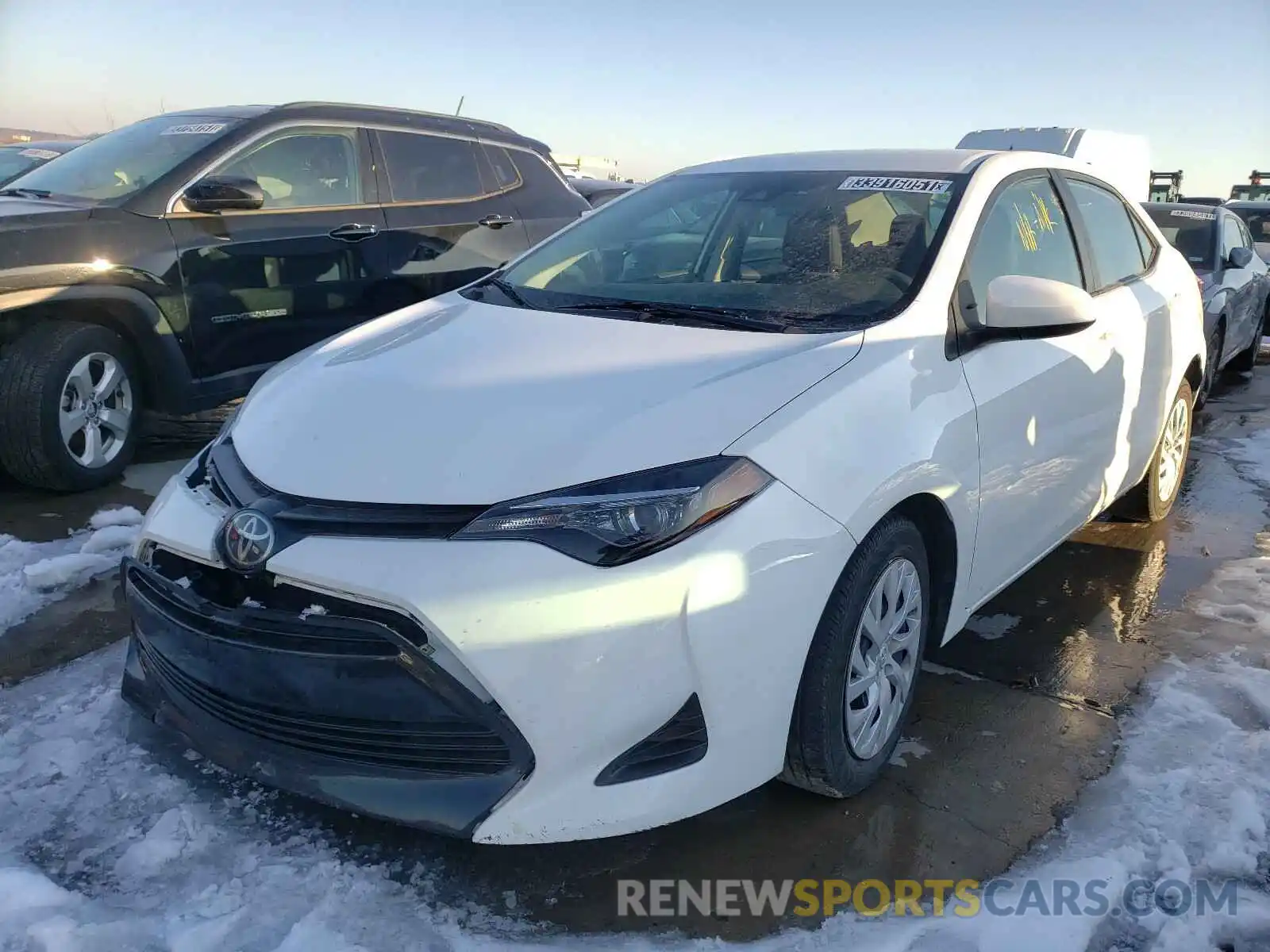 2 Photograph of a damaged car 5YFBURHE0KP897203 TOYOTA COROLLA 2019