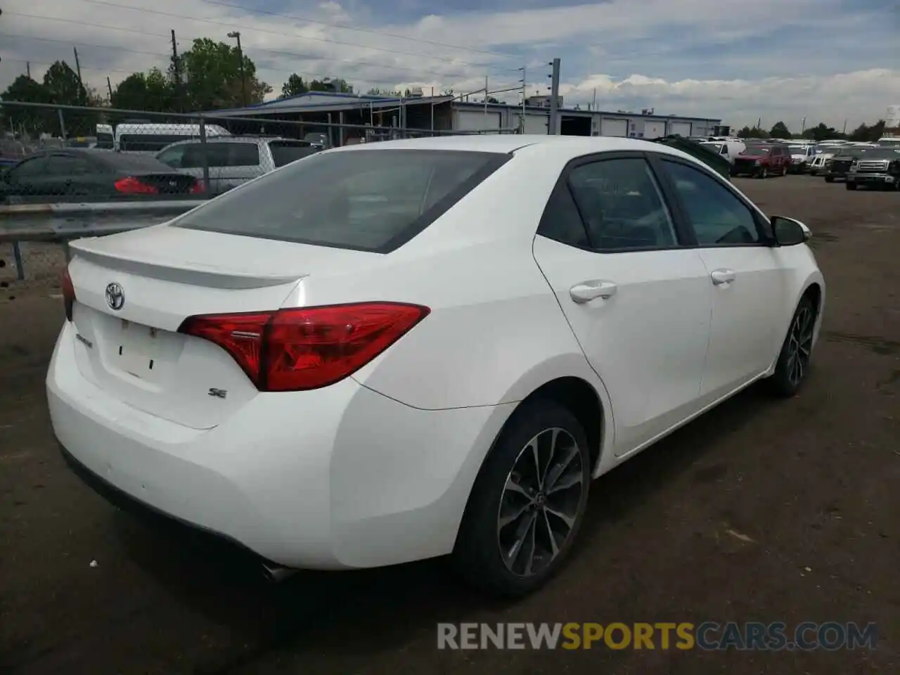 4 Photograph of a damaged car 5YFBURHE0KP897217 TOYOTA COROLLA 2019