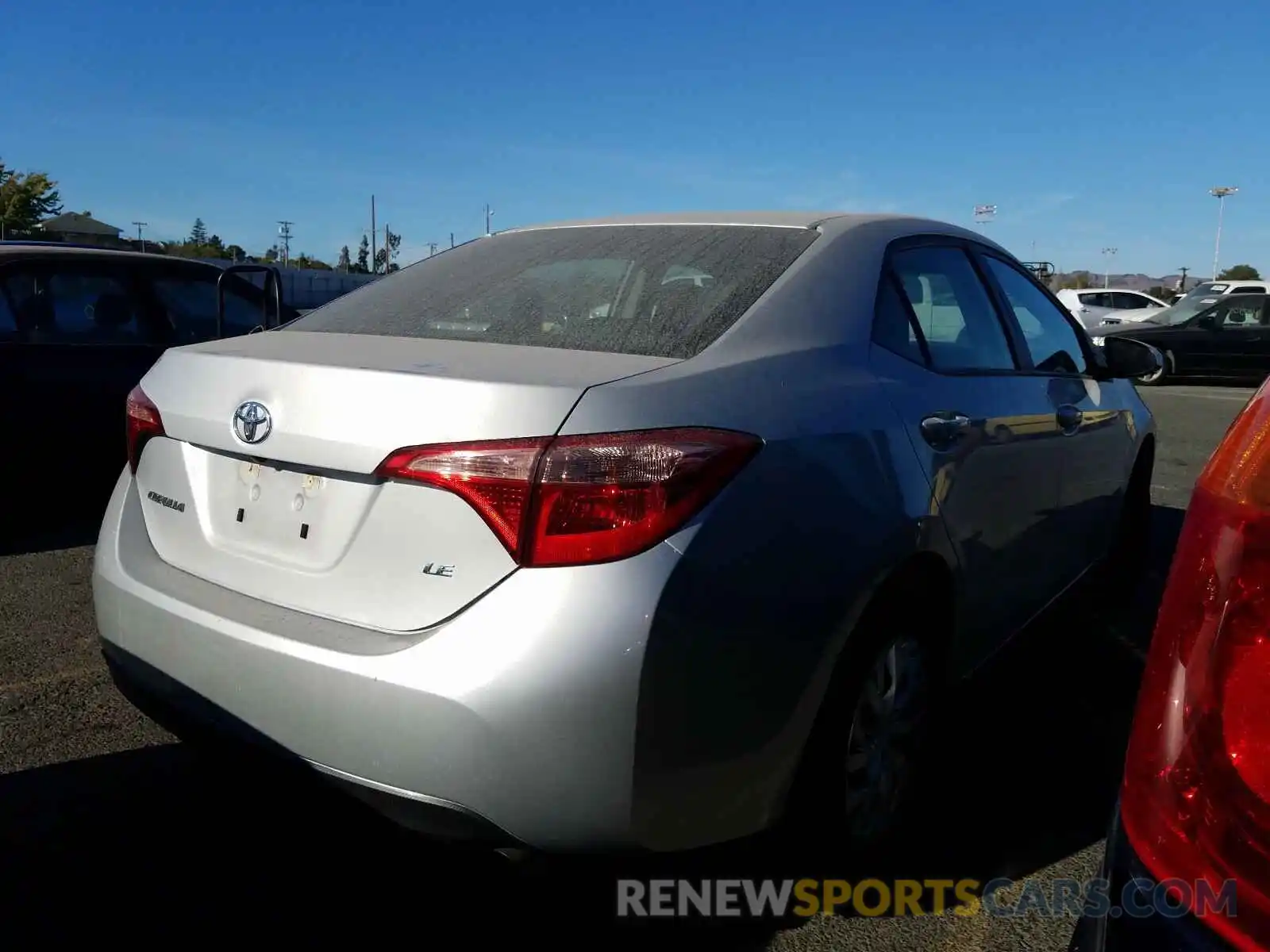 4 Photograph of a damaged car 5YFBURHE0KP897721 TOYOTA COROLLA 2019