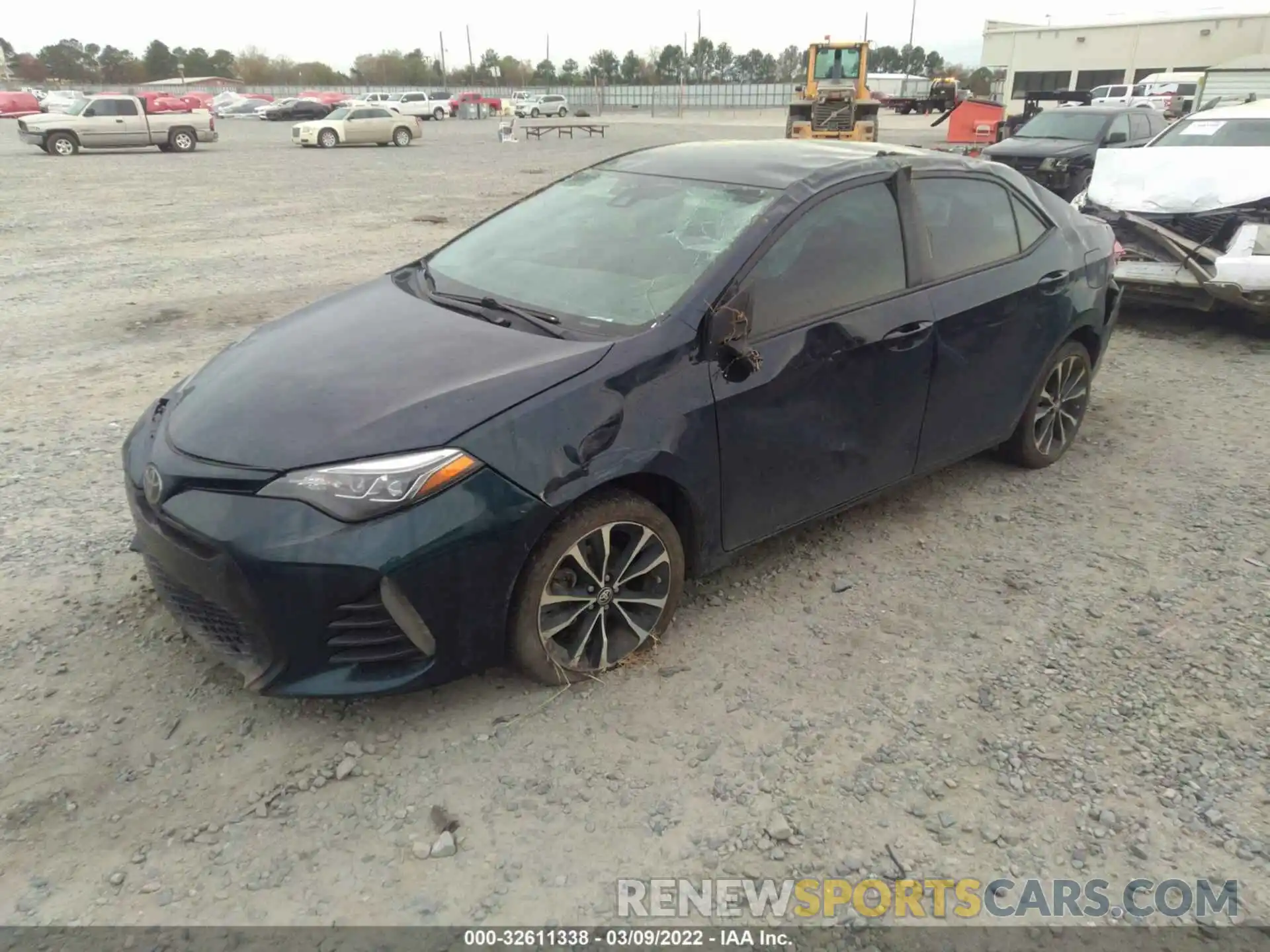 2 Photograph of a damaged car 5YFBURHE0KP897802 TOYOTA COROLLA 2019