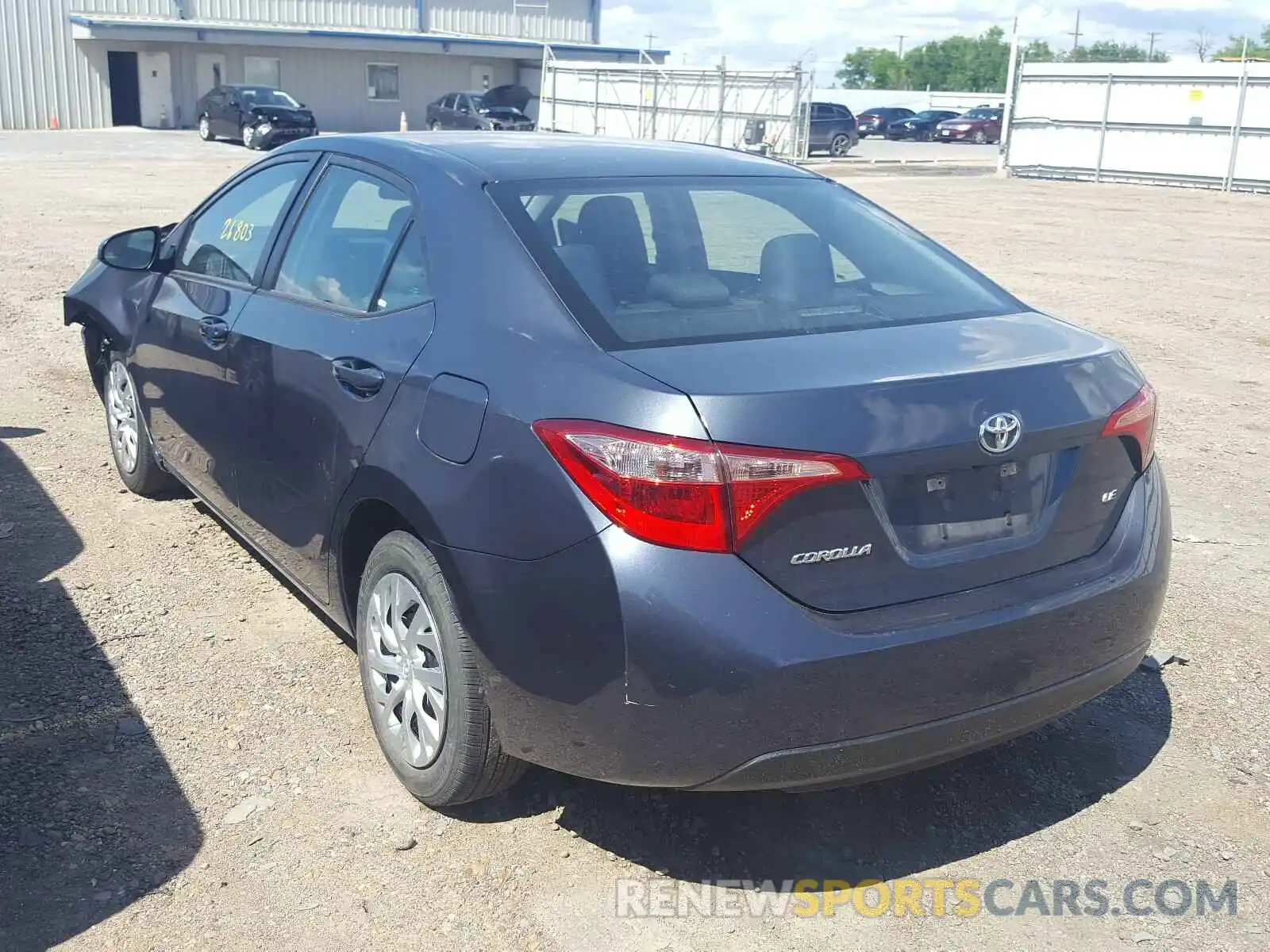 3 Photograph of a damaged car 5YFBURHE0KP897914 TOYOTA COROLLA 2019