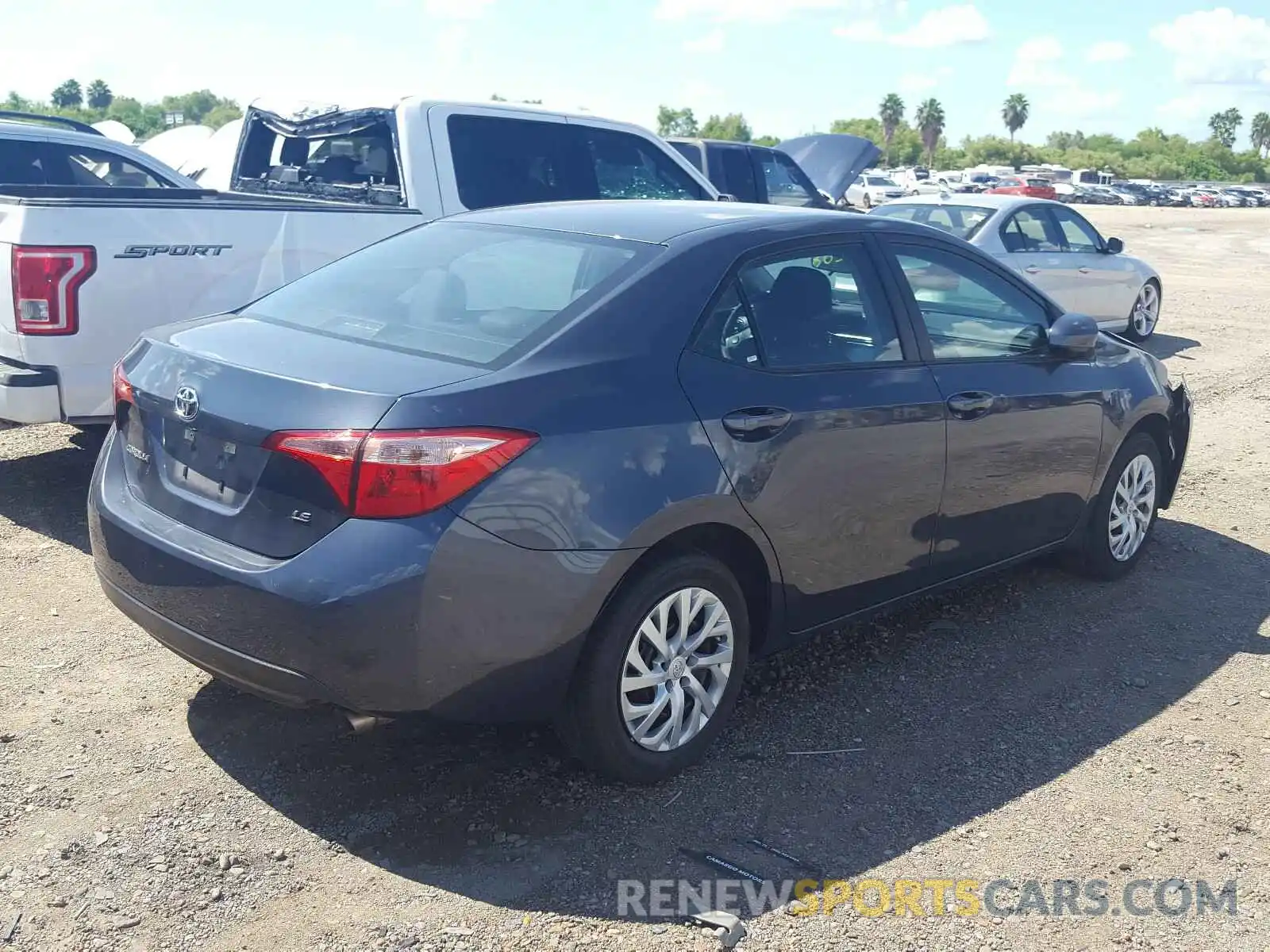 4 Photograph of a damaged car 5YFBURHE0KP897914 TOYOTA COROLLA 2019