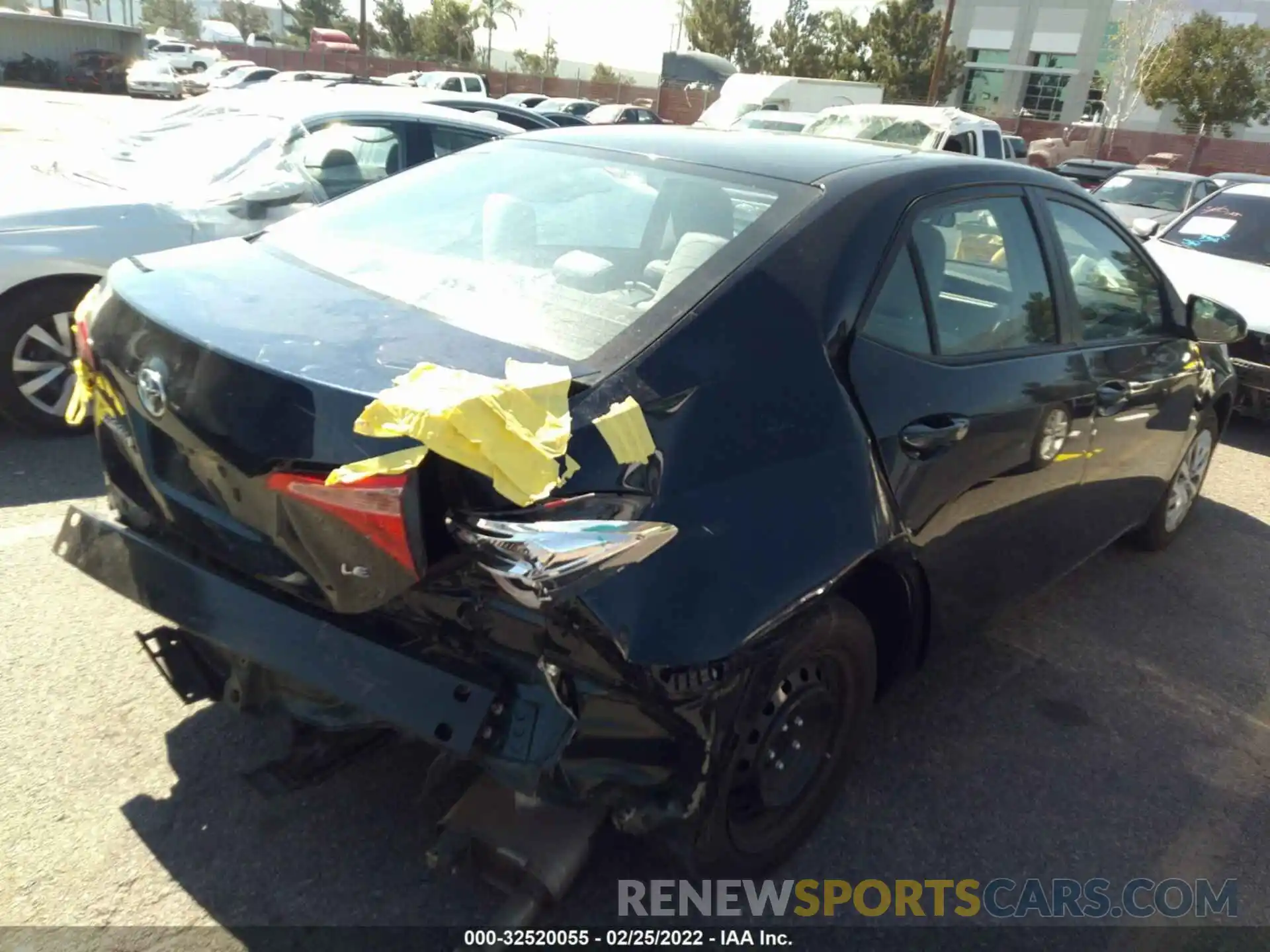 4 Photograph of a damaged car 5YFBURHE0KP898044 TOYOTA COROLLA 2019