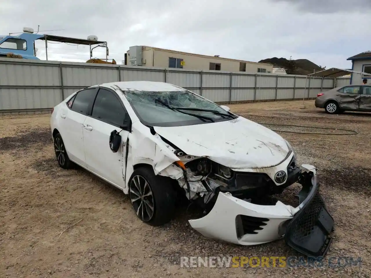 1 Photograph of a damaged car 5YFBURHE0KP898786 TOYOTA COROLLA 2019