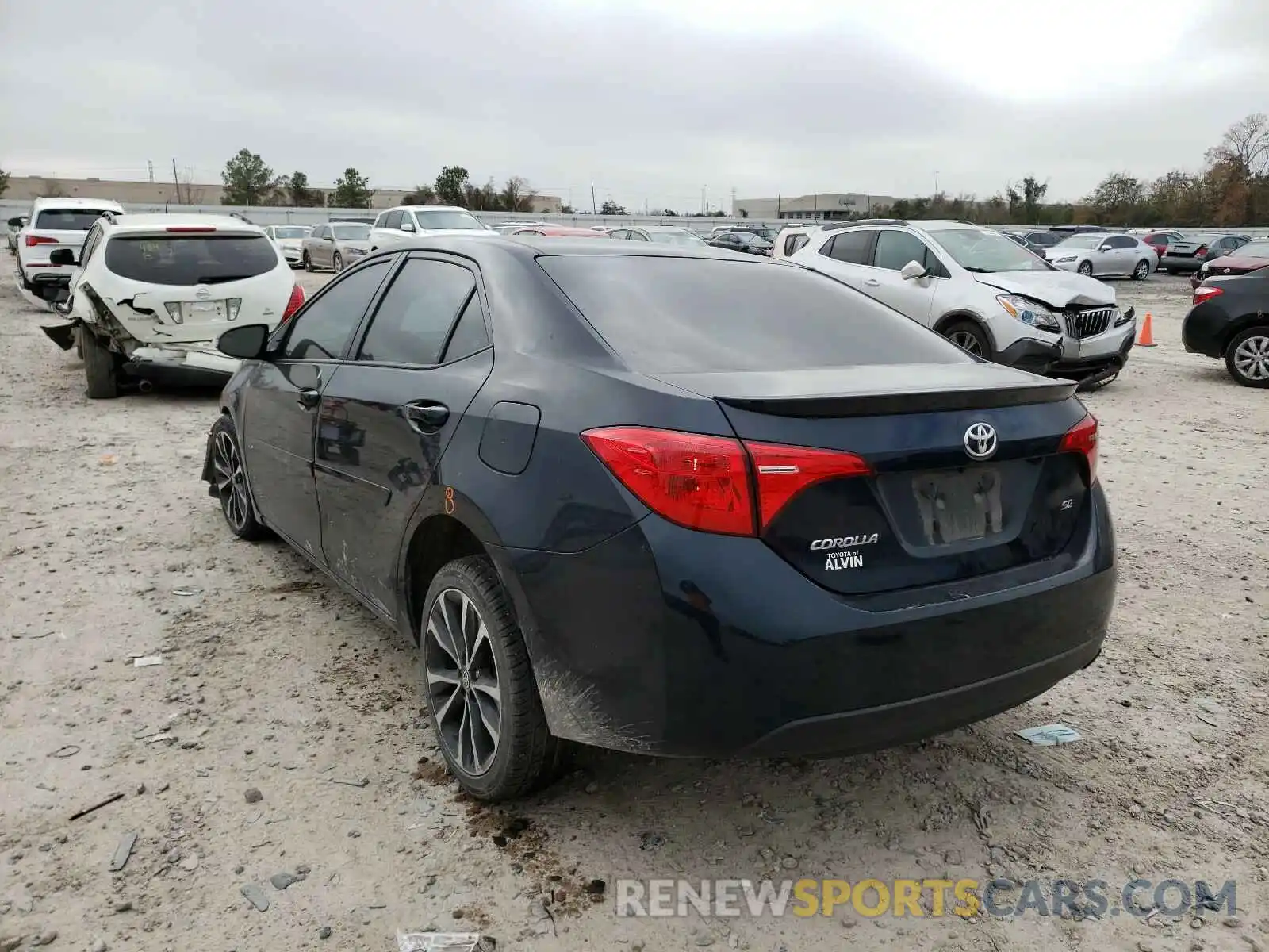 3 Photograph of a damaged car 5YFBURHE0KP898934 TOYOTA COROLLA 2019