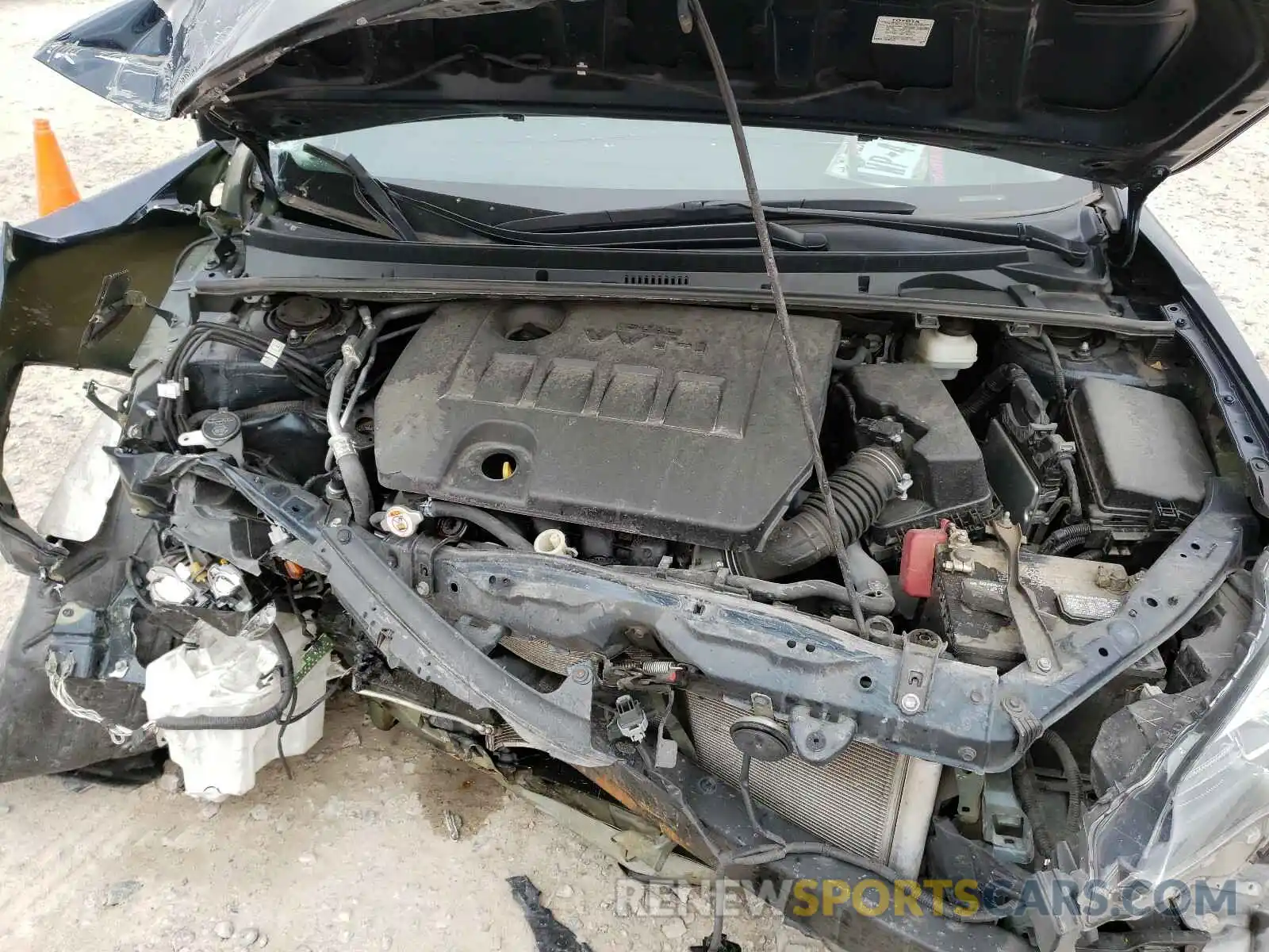 7 Photograph of a damaged car 5YFBURHE0KP898934 TOYOTA COROLLA 2019