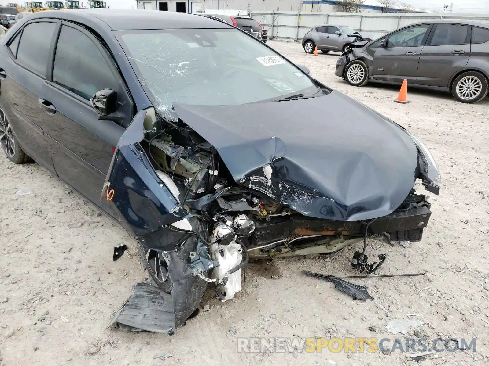 9 Photograph of a damaged car 5YFBURHE0KP898934 TOYOTA COROLLA 2019