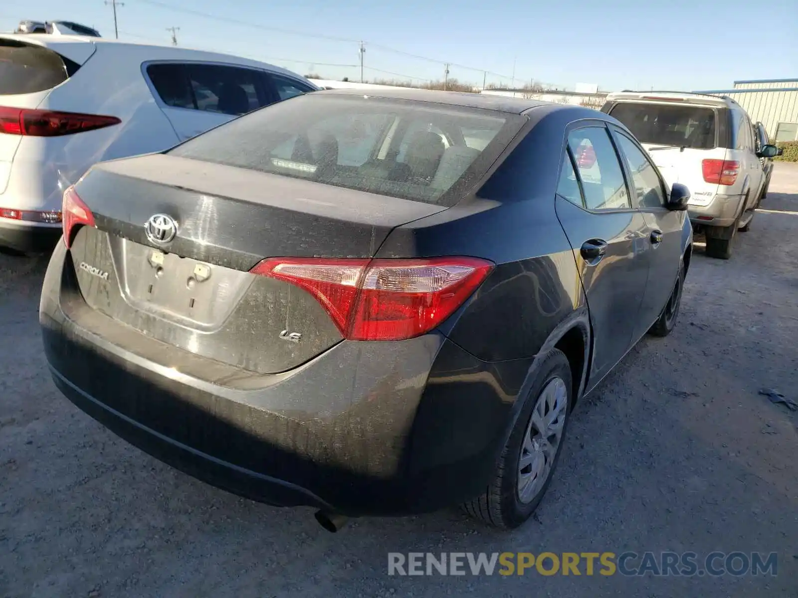 4 Photograph of a damaged car 5YFBURHE0KP899405 TOYOTA COROLLA 2019